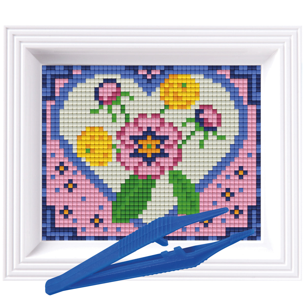 #Bilderrahmen_weiß #Pinzette_Kunststoffpinzette