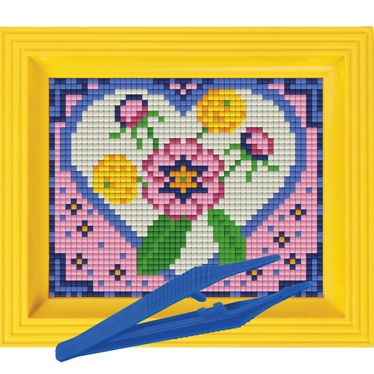 #Bilderrahmen_gelb #Pinzette_Kunststoffinzette