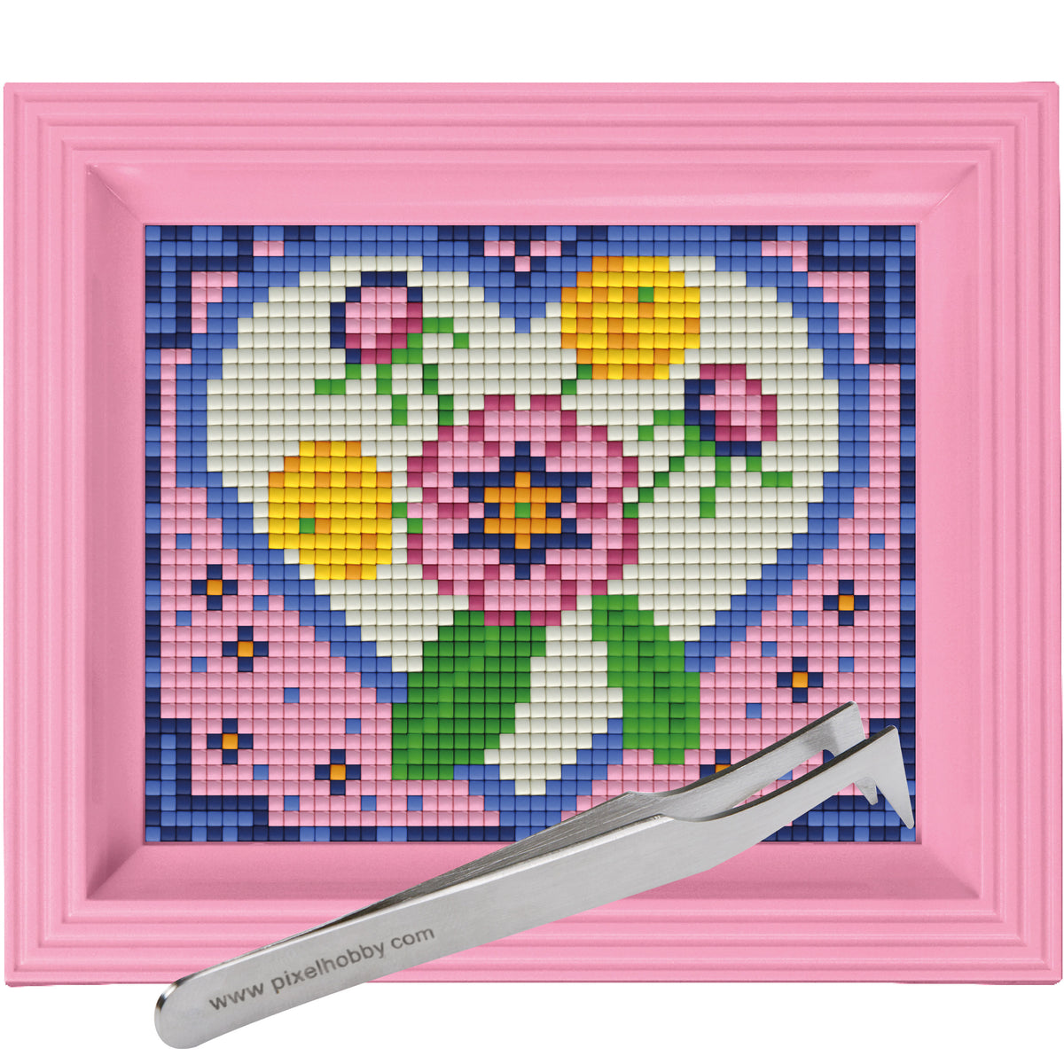 #Bilderrahmen_rosa #Pinzette_Pinzette abgewinkelt
