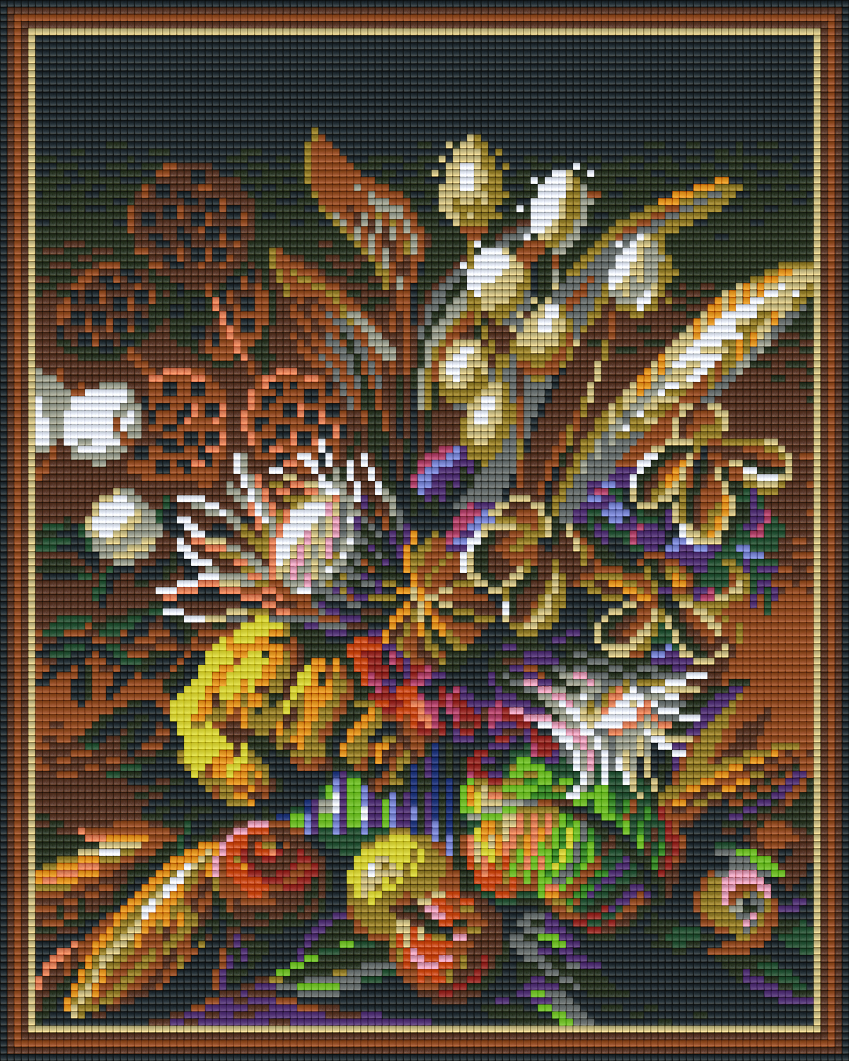 Pixelhobby Klassik Vorlage - October Greetings