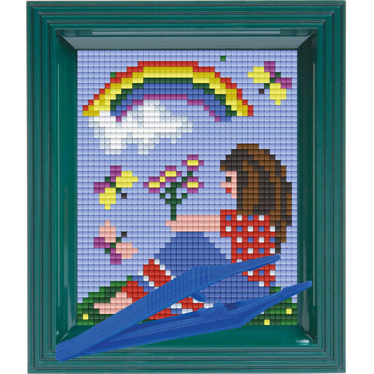#Bilderrahmen_moosgrün #Pinzette_Kunststoffpinzette