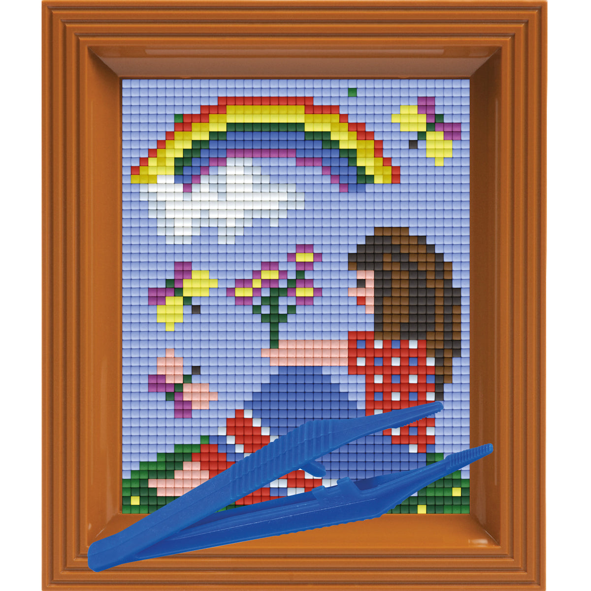 #Bilderrahmen_braun #Pinzette_Kunststoffpinzette