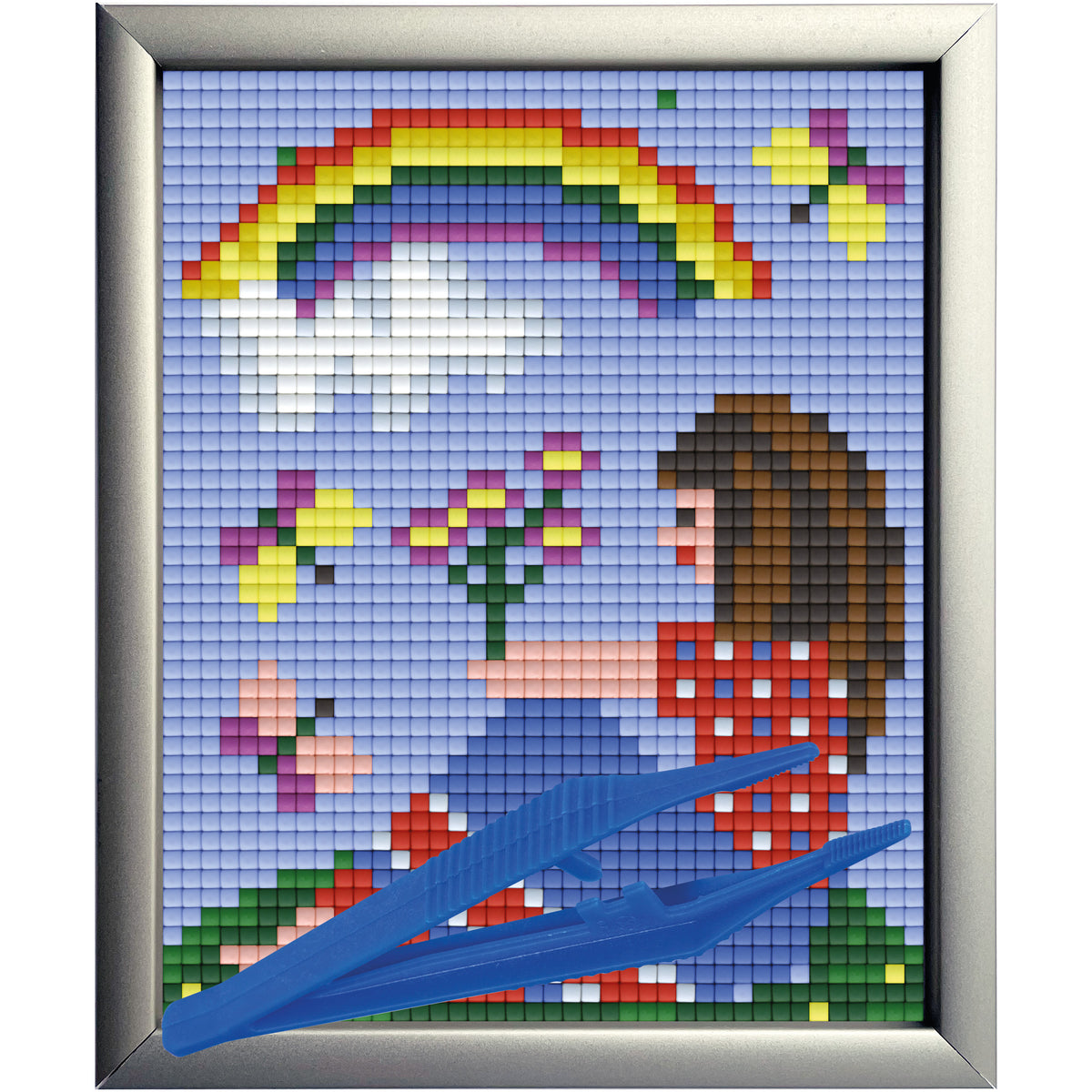 #Bilderrahmen_Aluminium silber #Pinzette_Kunststoffpinzette