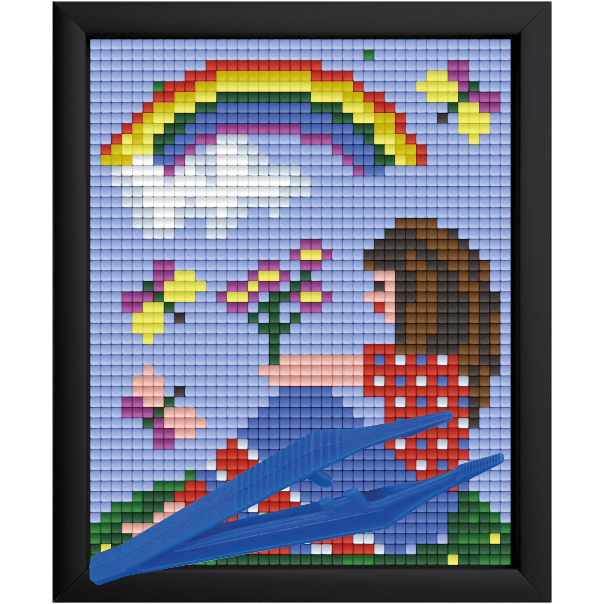 #Bilderrahmen_Aluminium schwarz #Pinzette_Kunststoffpinzette