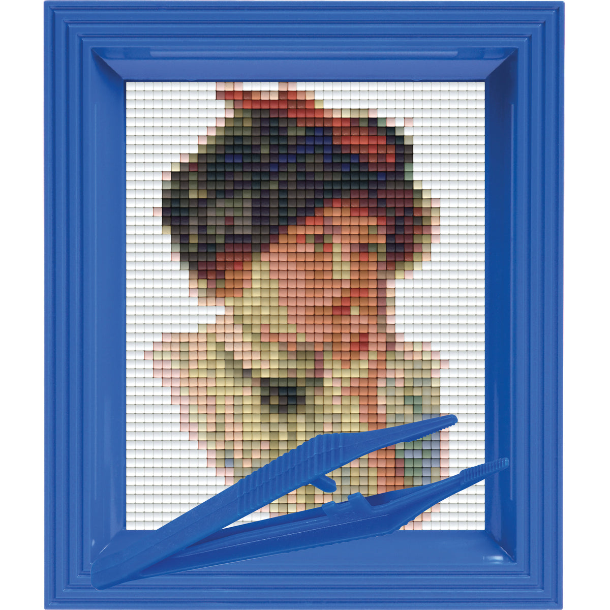 #Bilderrahmen_signalblau #Pinzette_Kunststoffpinzette