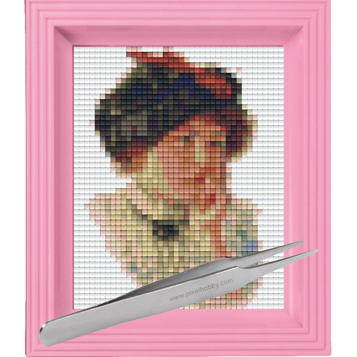 #Bilderrahmen_rosa #Pinzette_Pinzette gerade