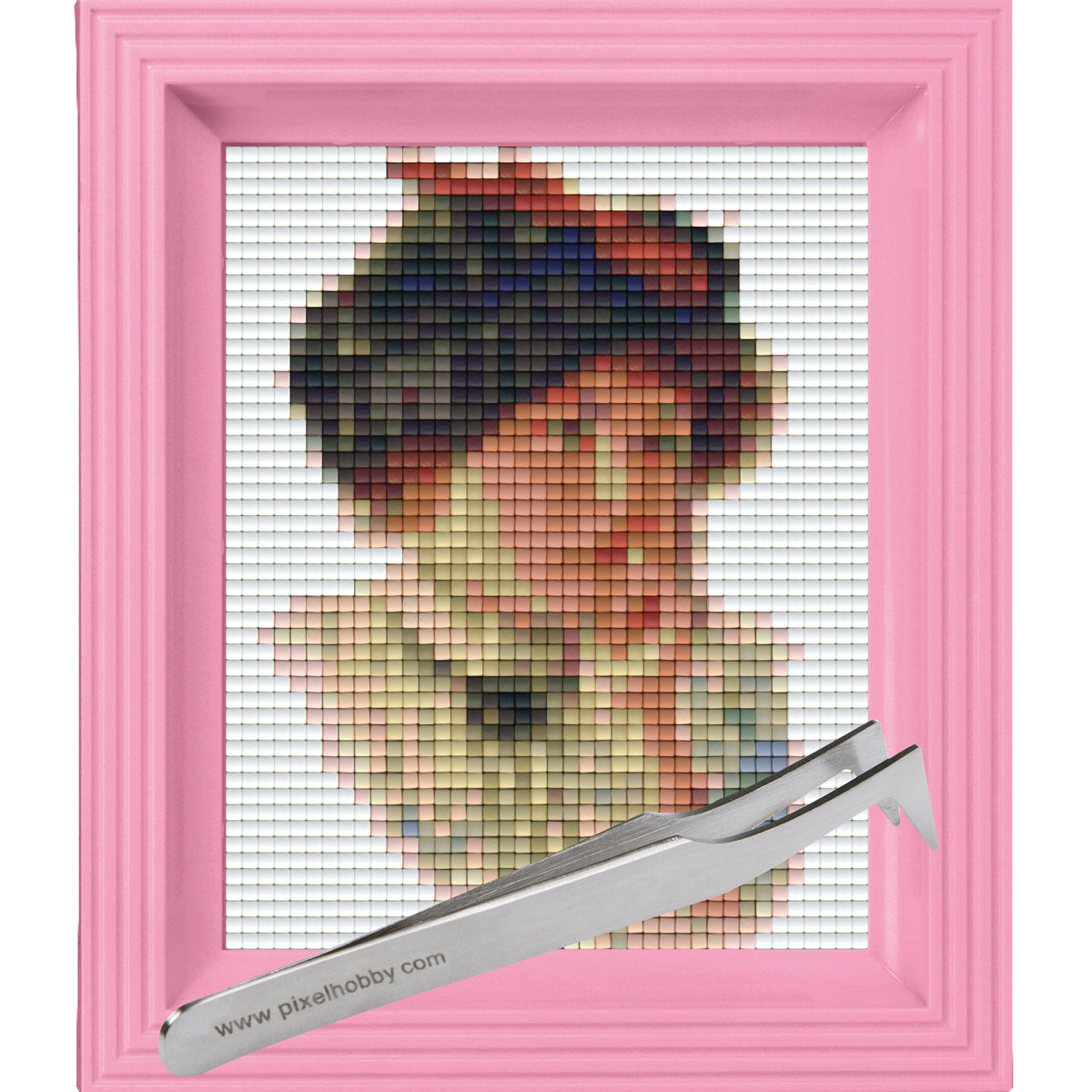 #Bilderrahmen_rosa #Pinzette_Pinzette abgewinkelt