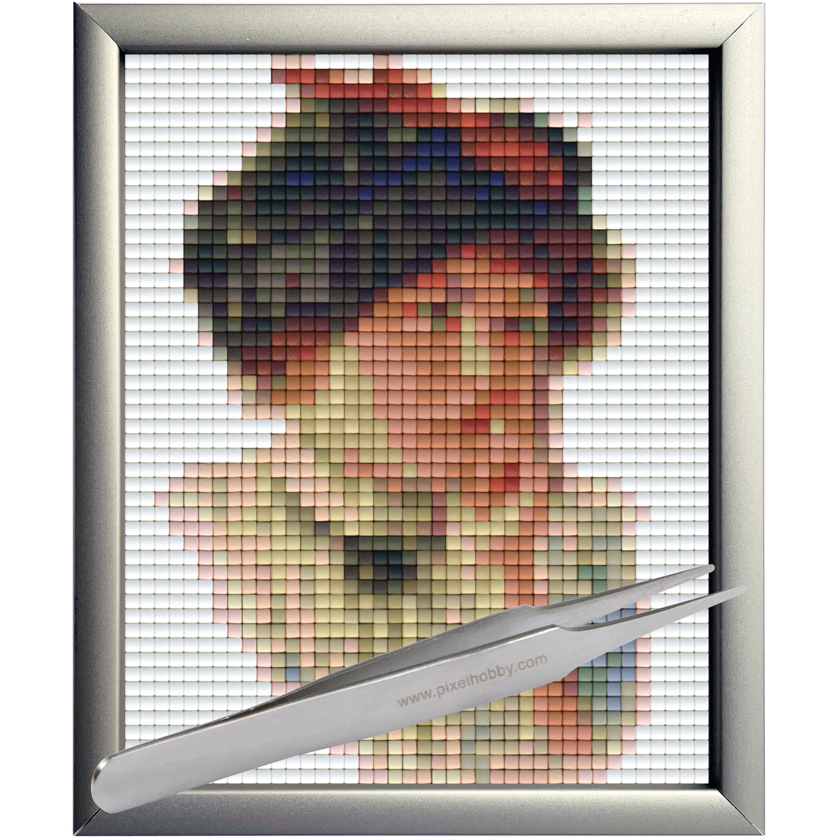 #Bilderrahmen_Aluminium silber #Pinzette_Pinzette gerade