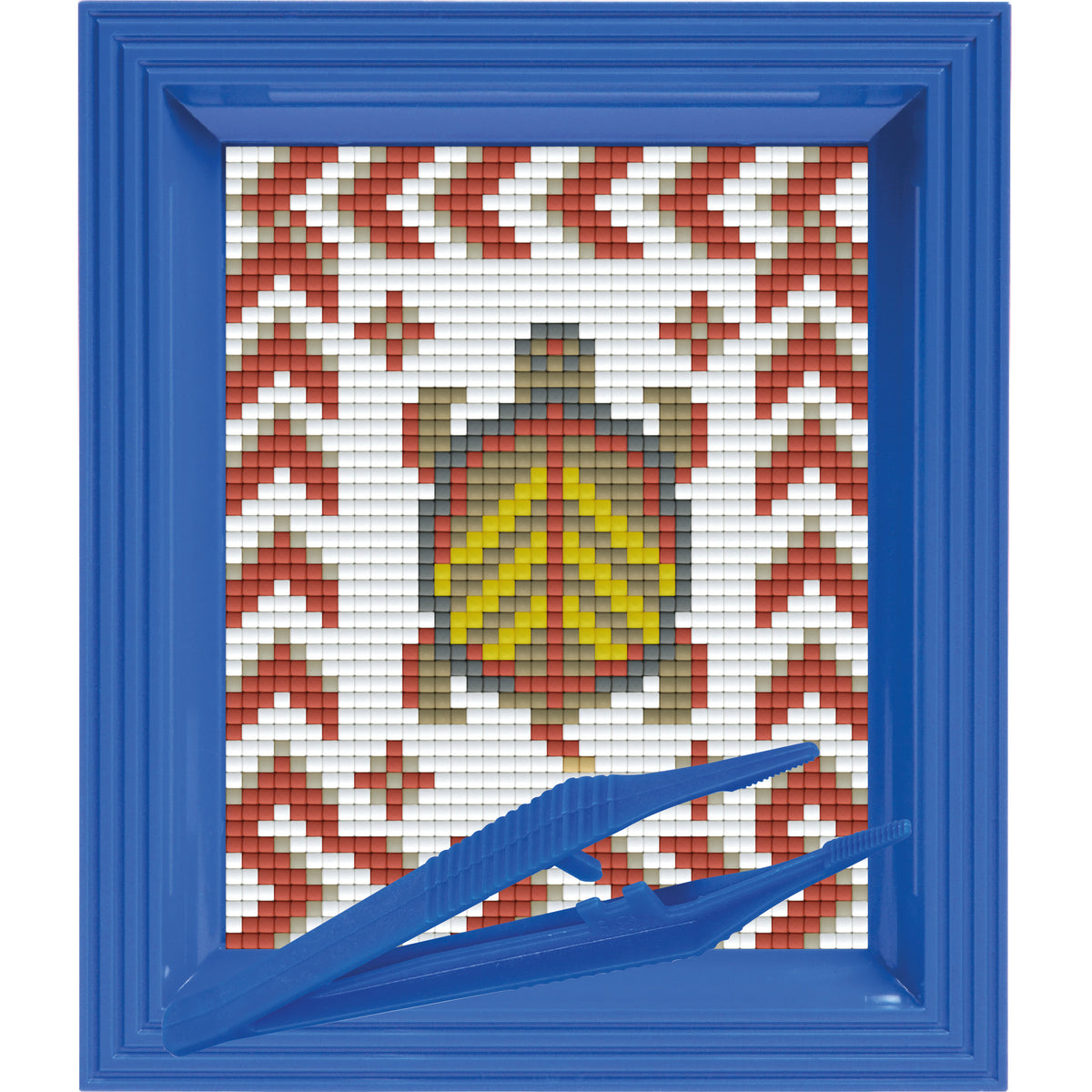 #Bilderrahmen_signalblau #Pinzette_Kunststoffpinzette
