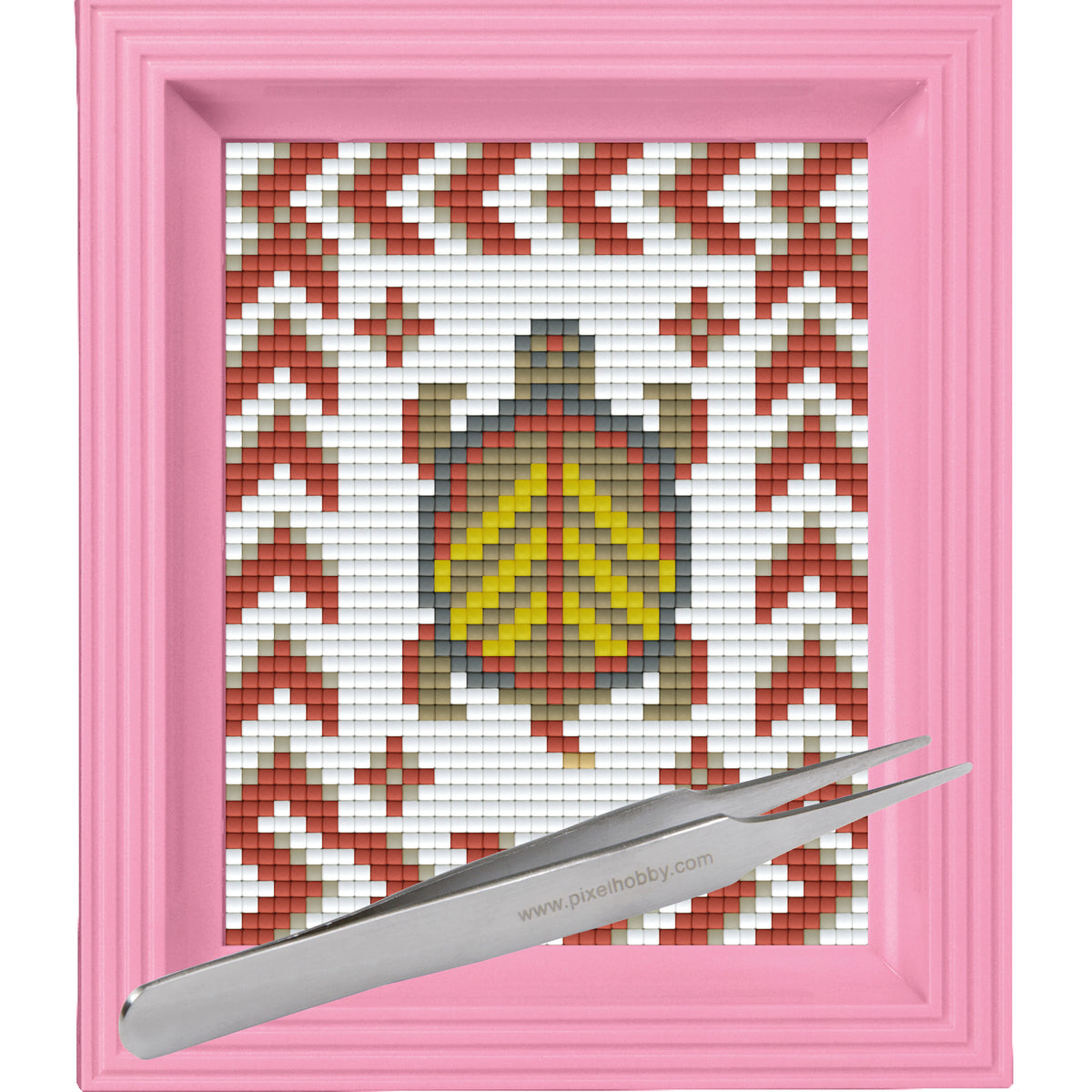#Bilderrahmen_rosa #Pinzette_Pinzette gerade