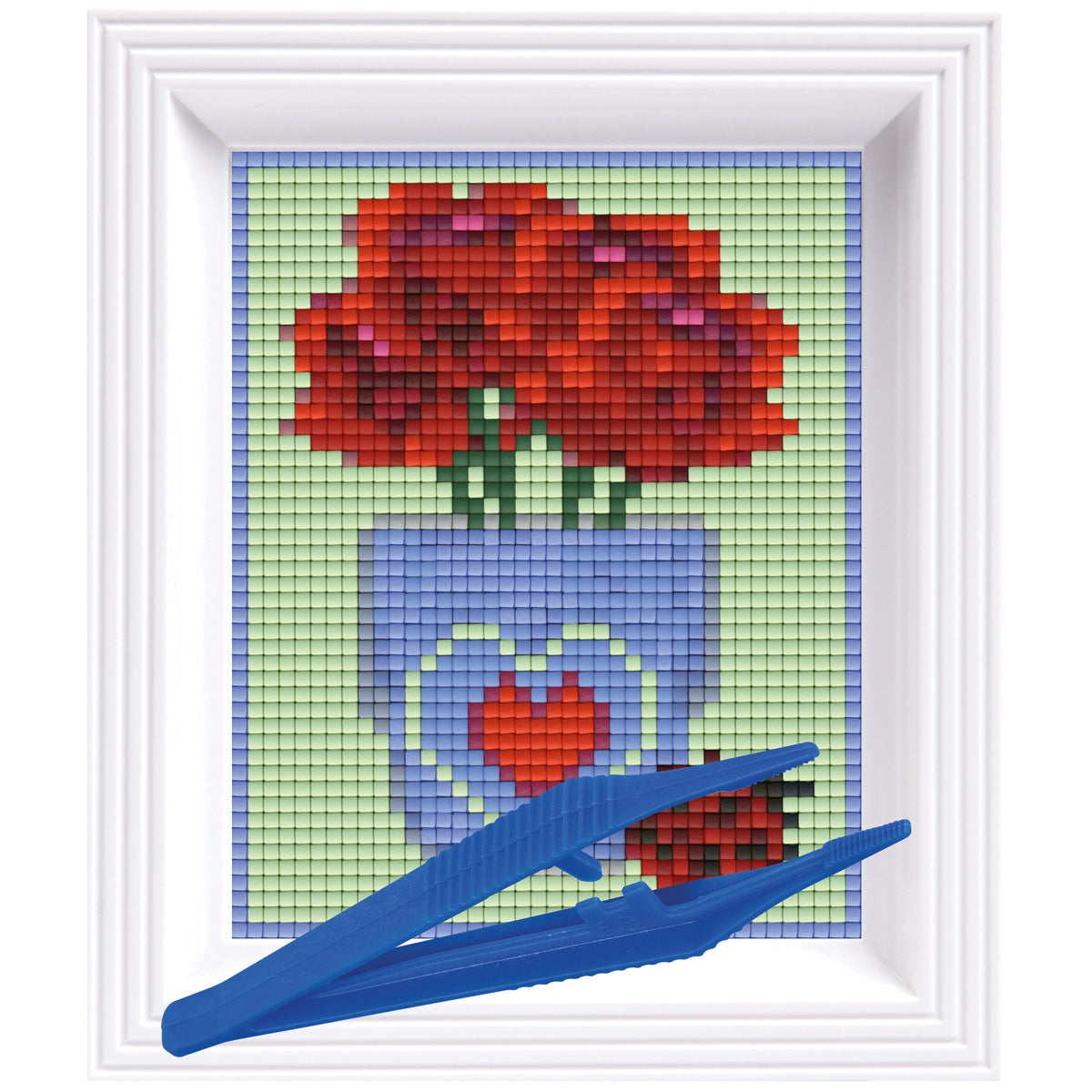 #Bilderrahmen_weiß #Pinzette_Kunststoffpinzette