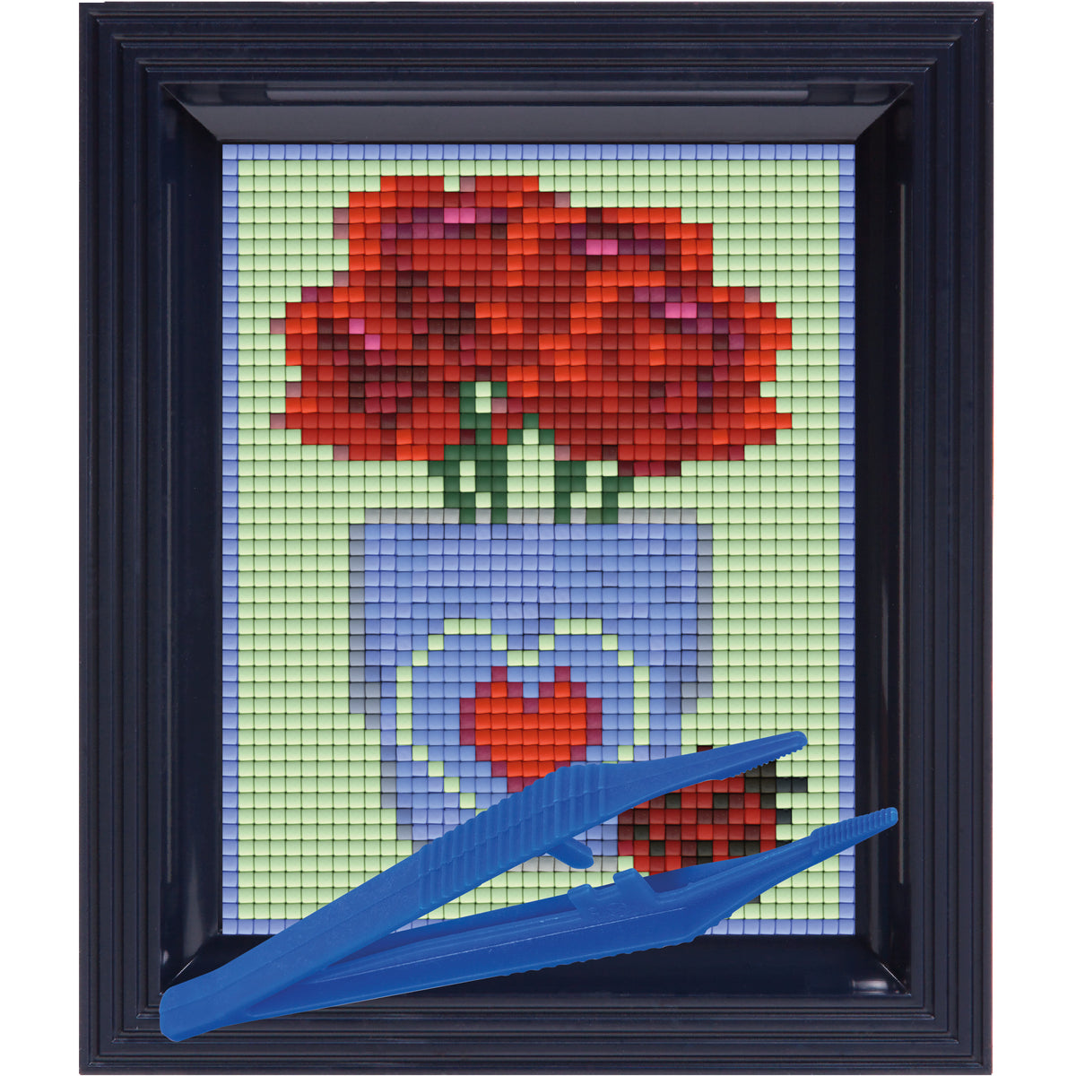 #Bilderrahmen_schwarzblau #Pinzette_Kunststoffpinzette