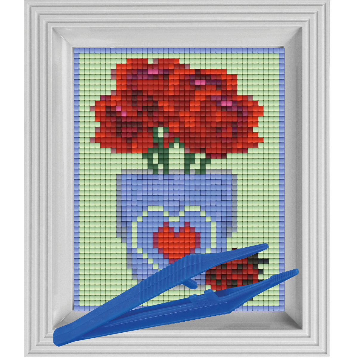 #Bilderrahmen_hellgrau #Pinzette_Kunststoffpinzette