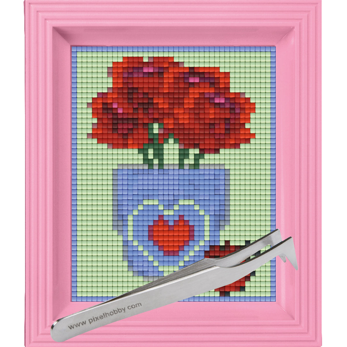 #Bilderrahmen_rosa #Pinzette_Pinzette abgewinkelt