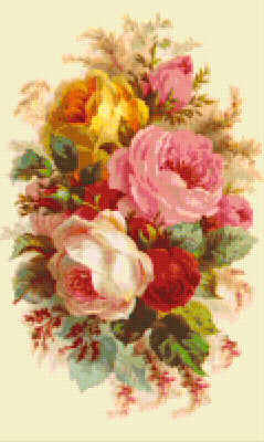 Pixelhobby Klassik Set - Rosen