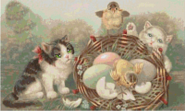 Pixelhobby Klassik Set - Easter for Kitties