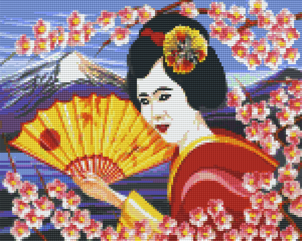Pixelhobby Klassik Set - Japanischer Zauber