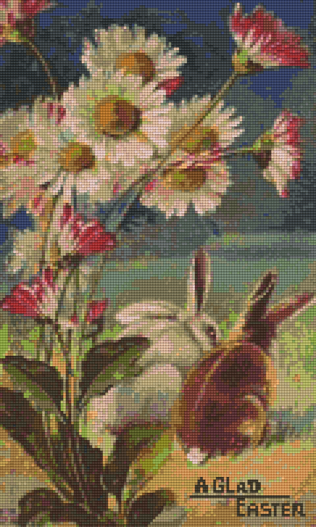 Pixelhobby Klassik Vorlage - Bunny Talk