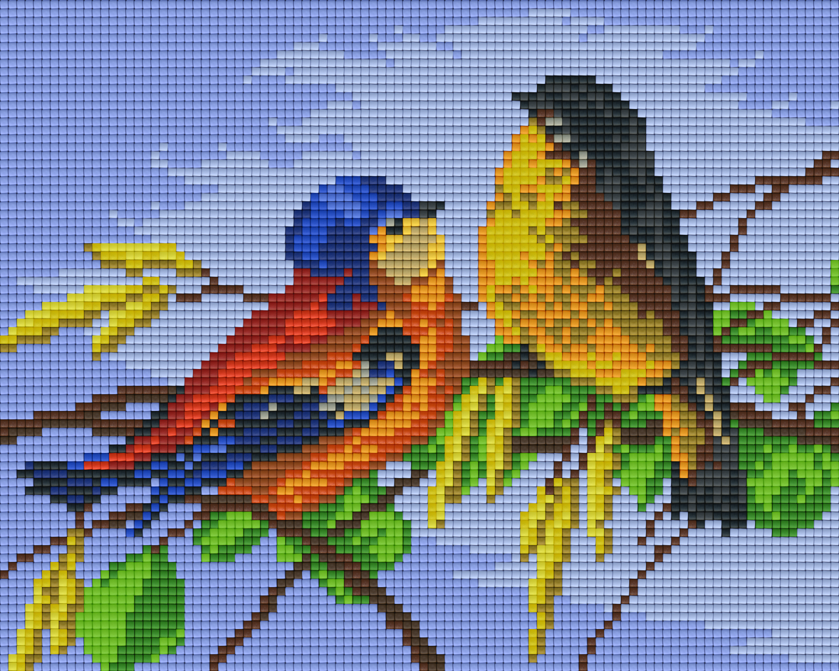 Pixel hobby classic set - colorful birds