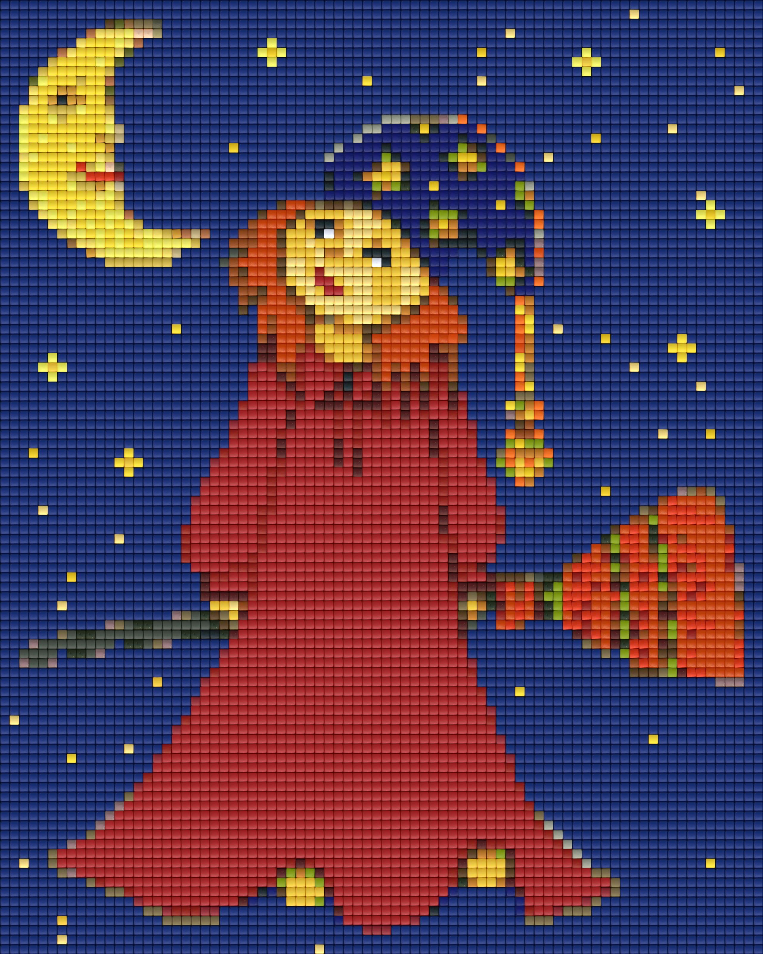 Pixel hobby classic template - Dream of the full moon