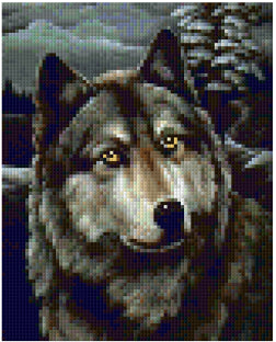 Pixelhobby Classic Set - Wolf Portrait 2