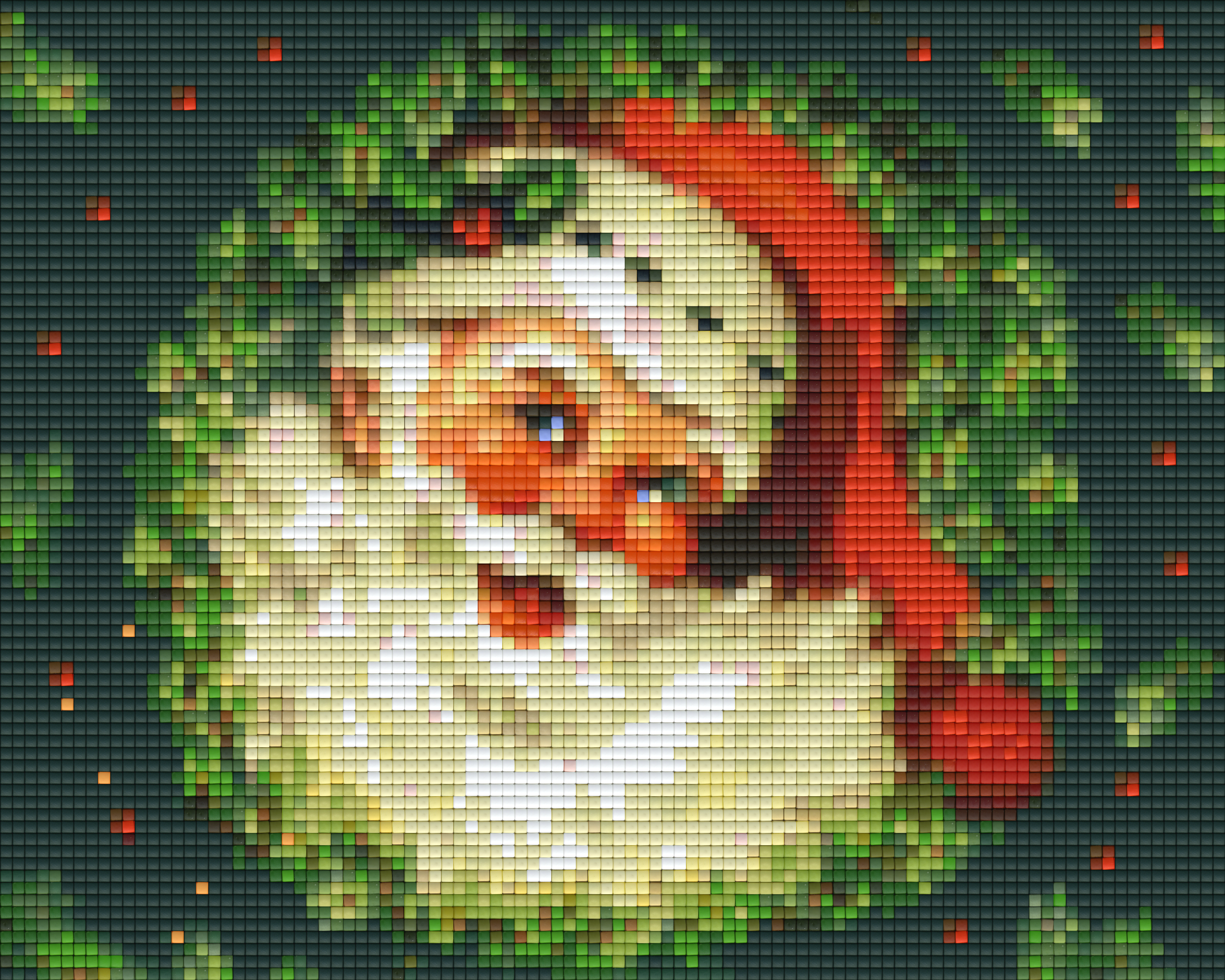 Pixelhobby Klassik Vorlage - Santa