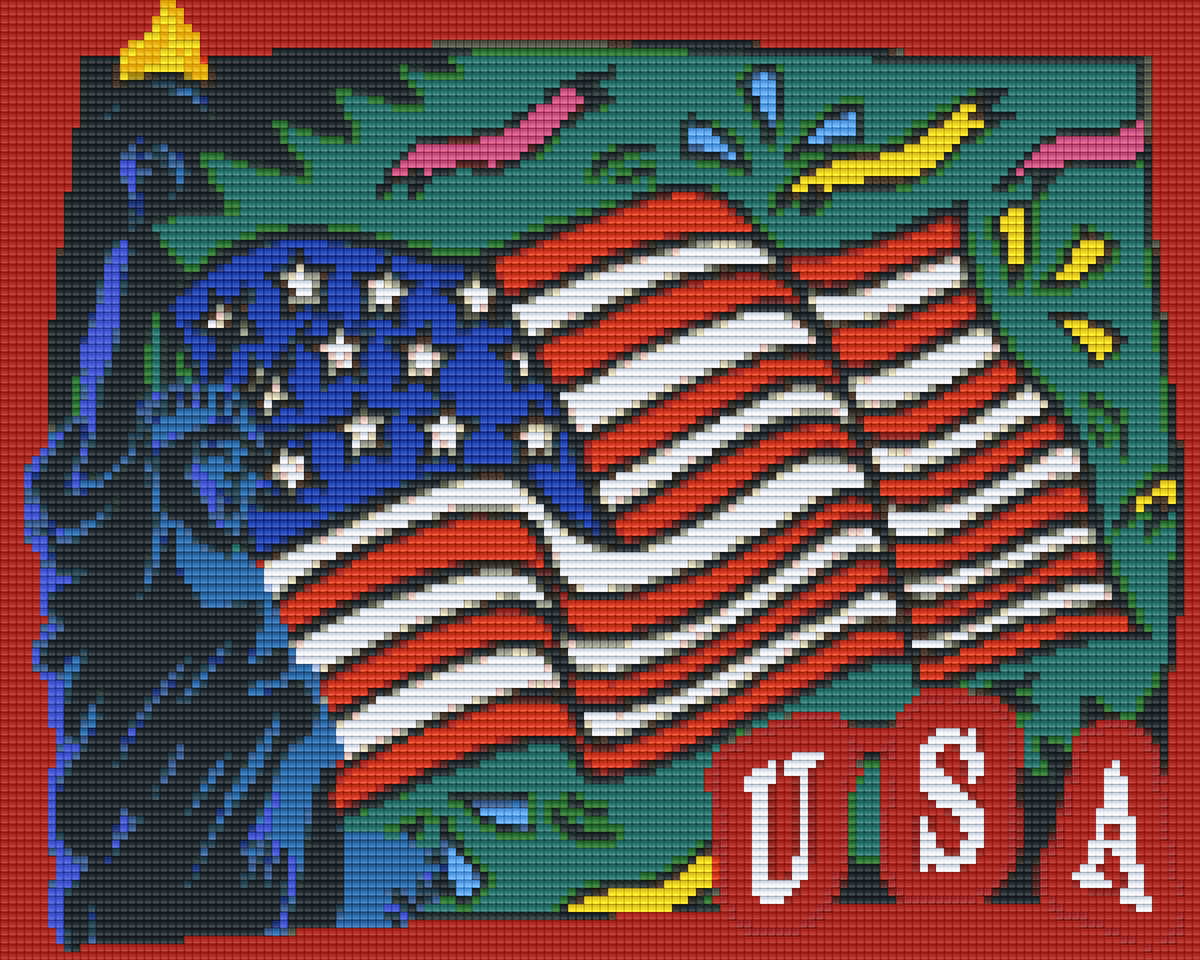 Pixelhobby Klassik Set - Flag and Liberty