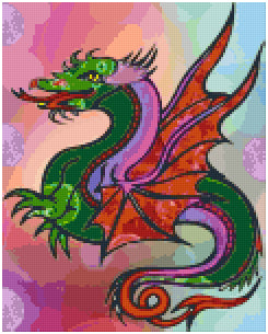 Pixelhobby Klassik Set - The Color of a Dragon