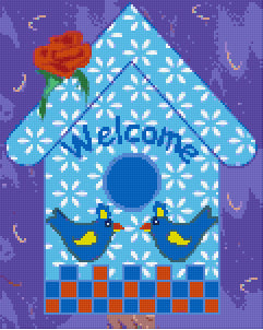 Pixelhobby Klassik Set - Country Birdhouse