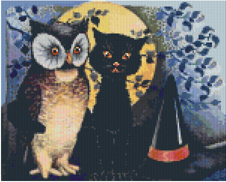 Pixelhobby Klassik Set - The Owl and the Cat