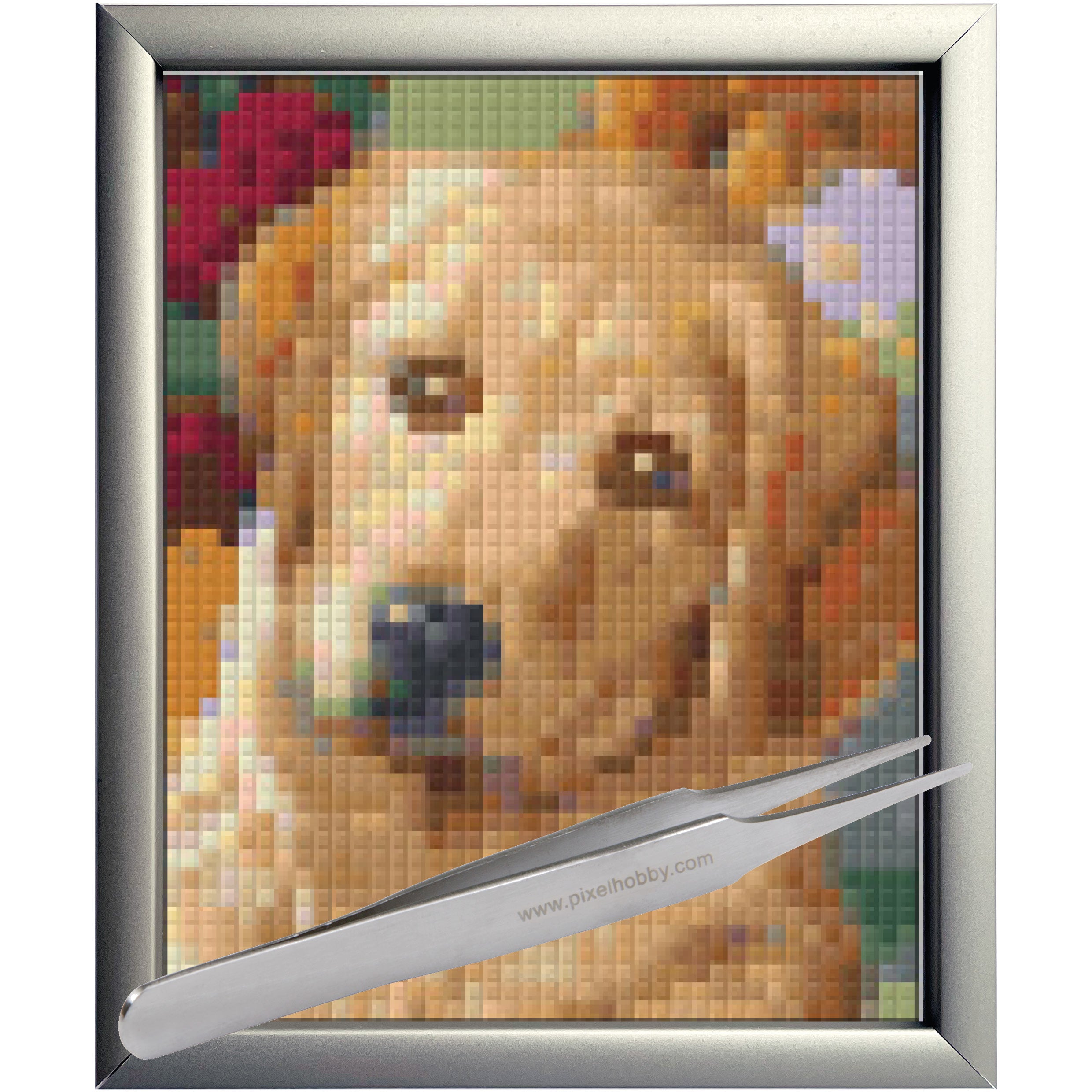 #Bilderrahmen_Aluminium silber #Pinzette_Pinzette gerade