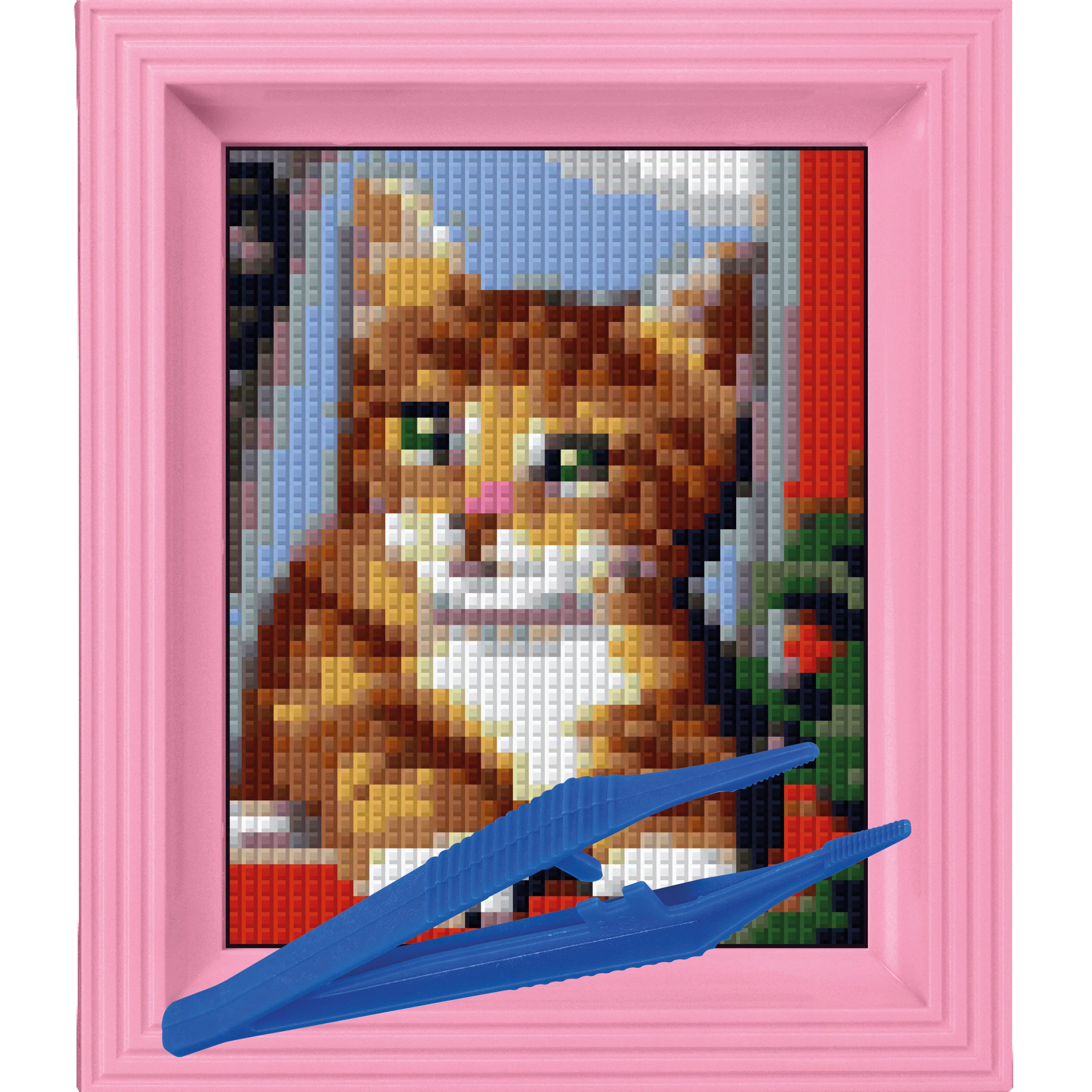 #Bilderrahmen_rosa #Pinzette_Kunststoffpinzette