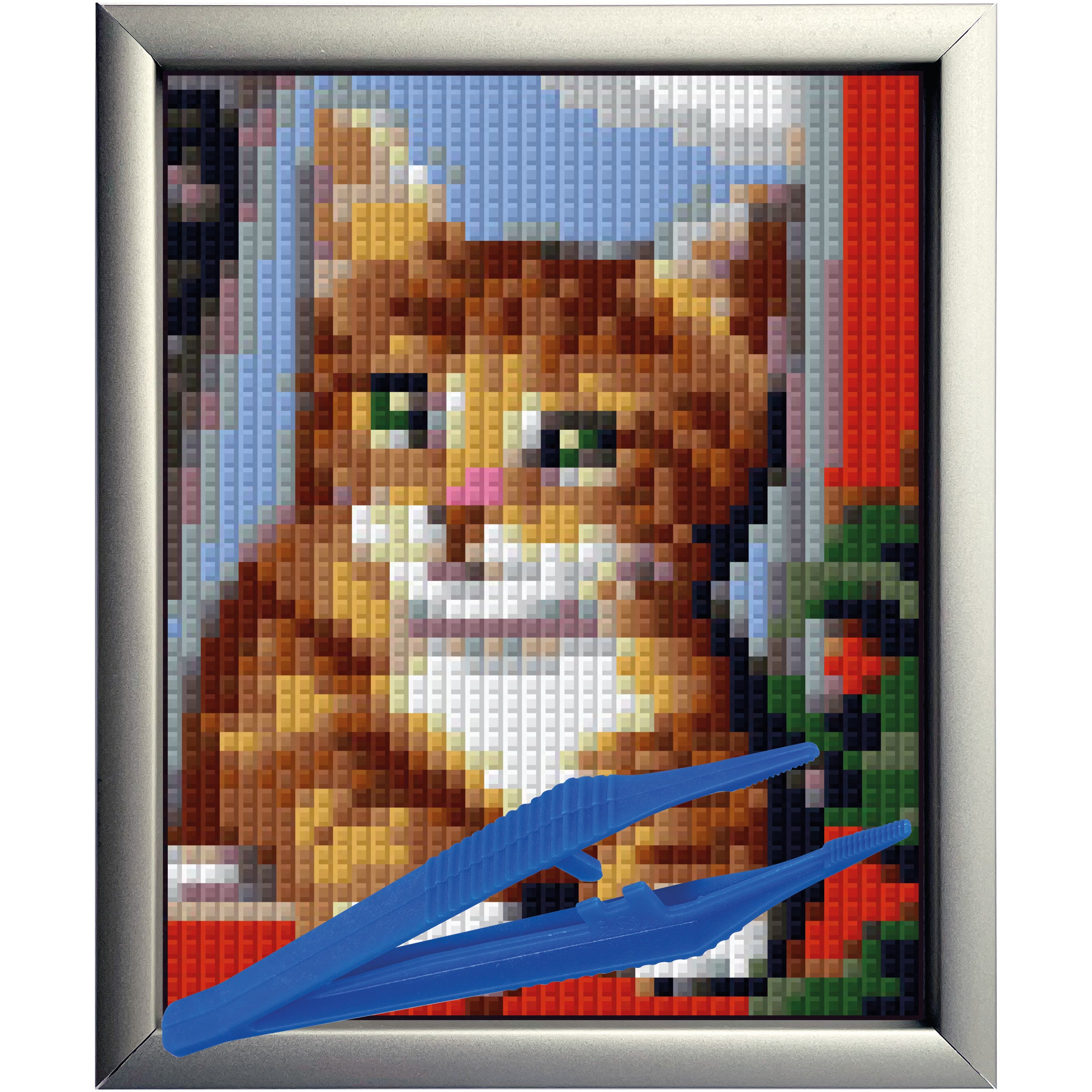 #Bilderrahmen_Aluminium silber #Pinzette_Kunststoffpinzette
