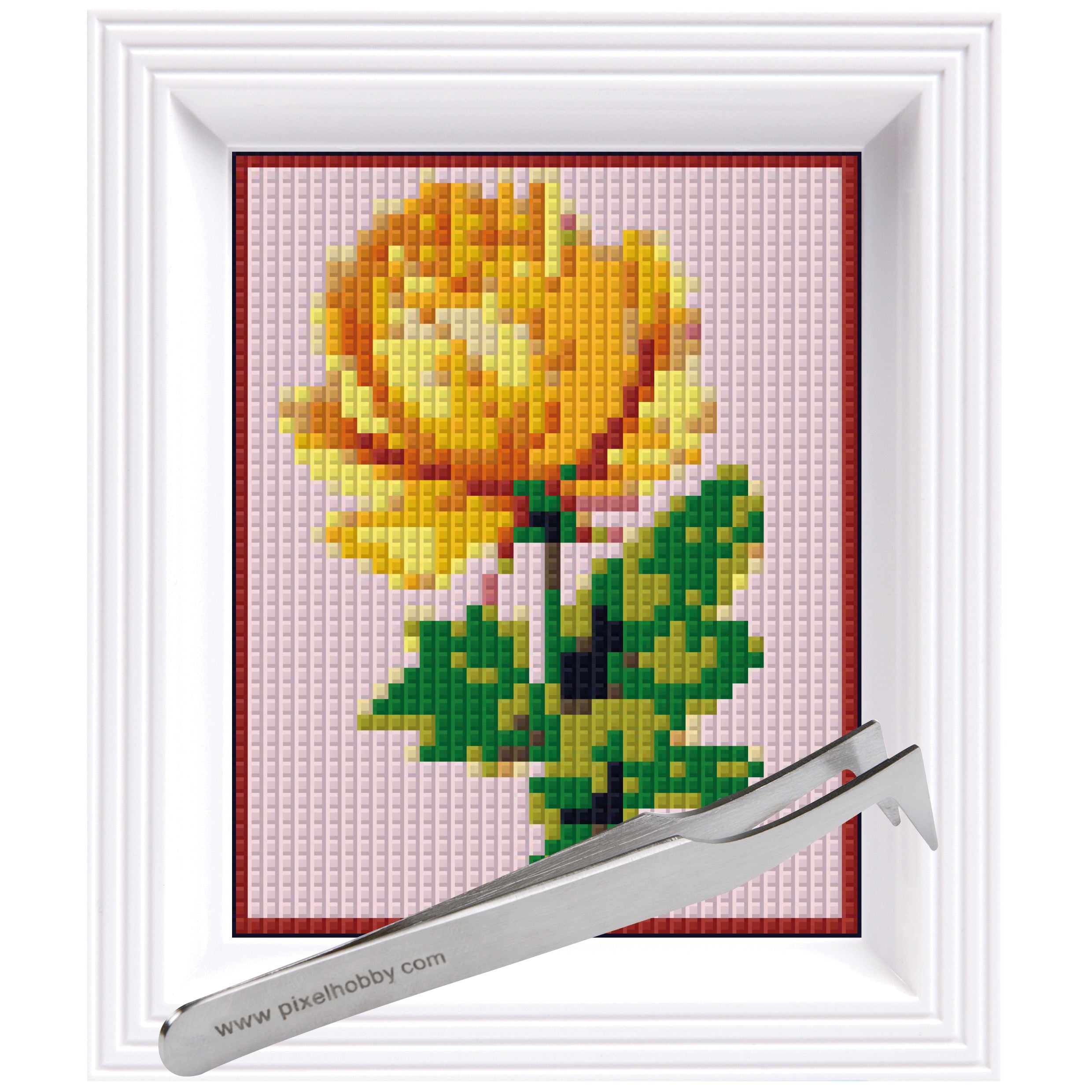 #Bilderrahmen_weiß #Pinzette_Pinzette abgewinkelt