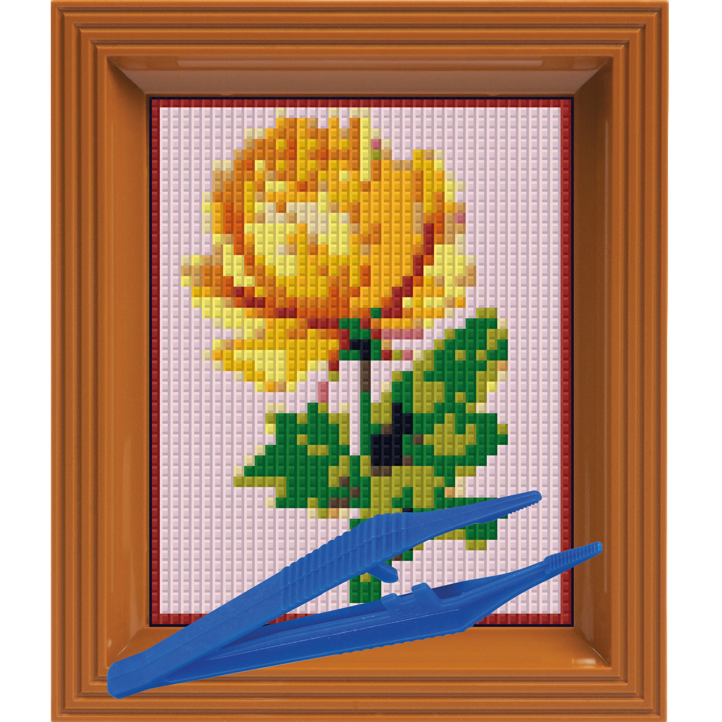 #Bilderrahmen_braun #Pinzette_Kunststoffpinzette
