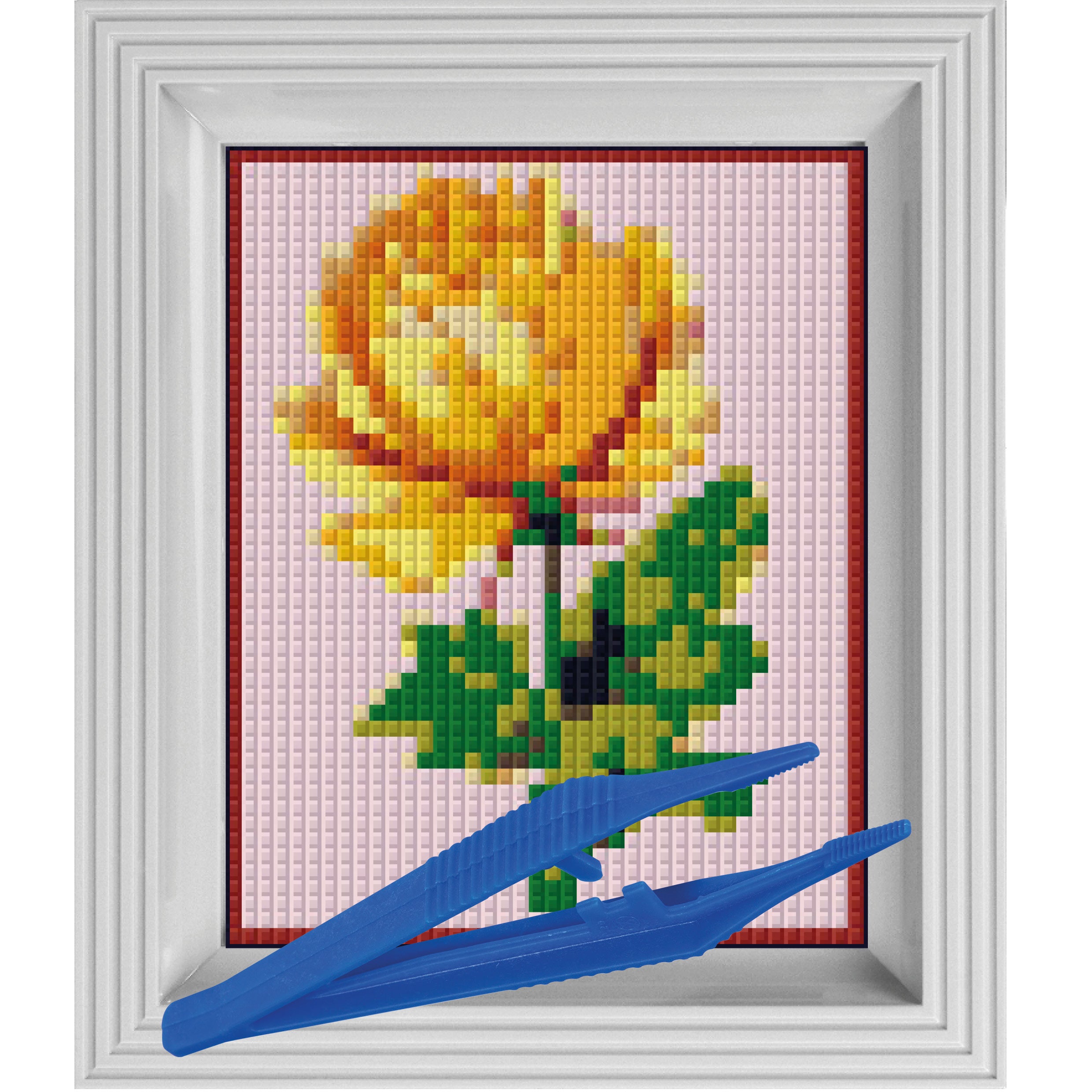 #Bilderrahmen_hellgrau #Pinzette_Kunststoffpinzette