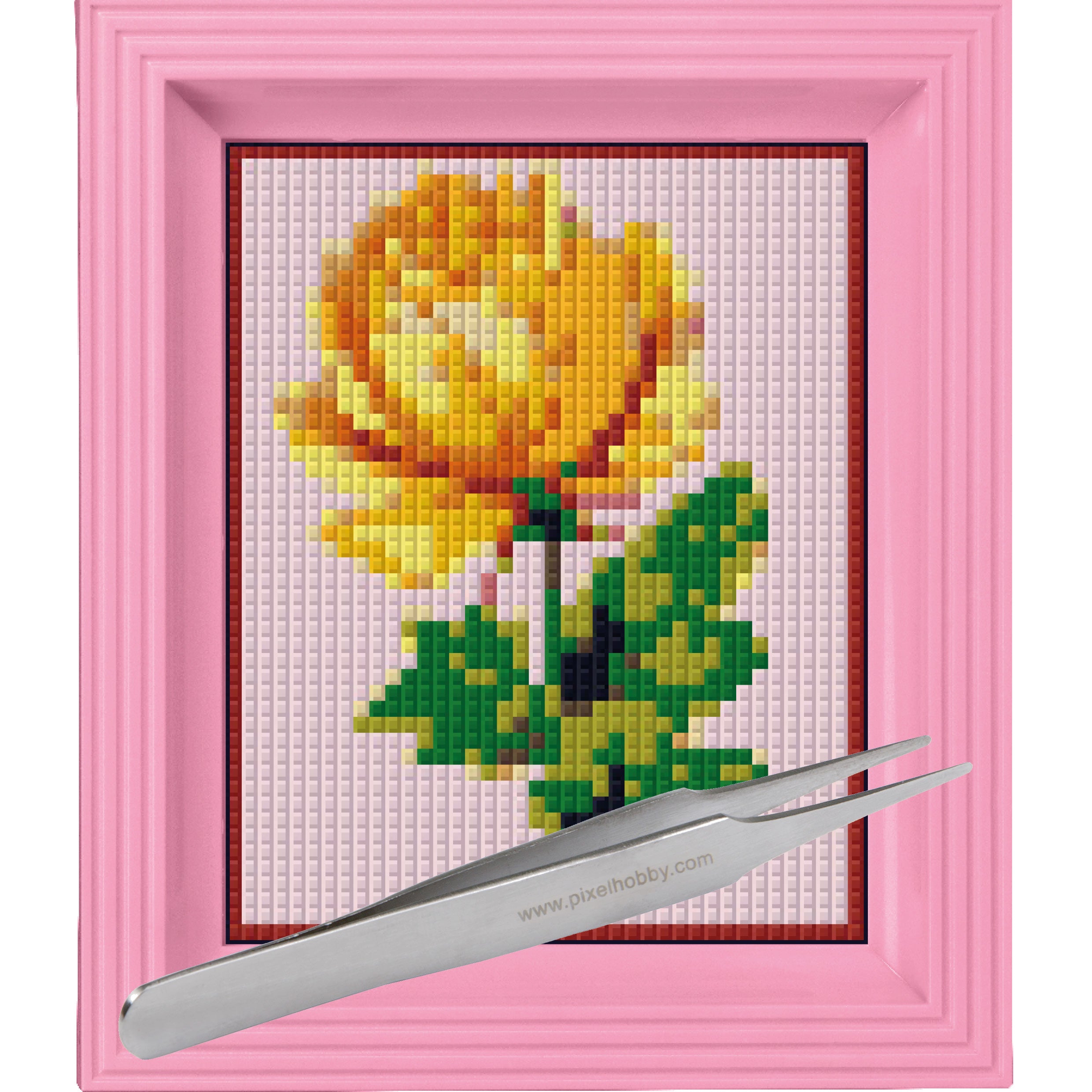 #Bilderrahmen_rosa #Pinzette_Pinzette gerade