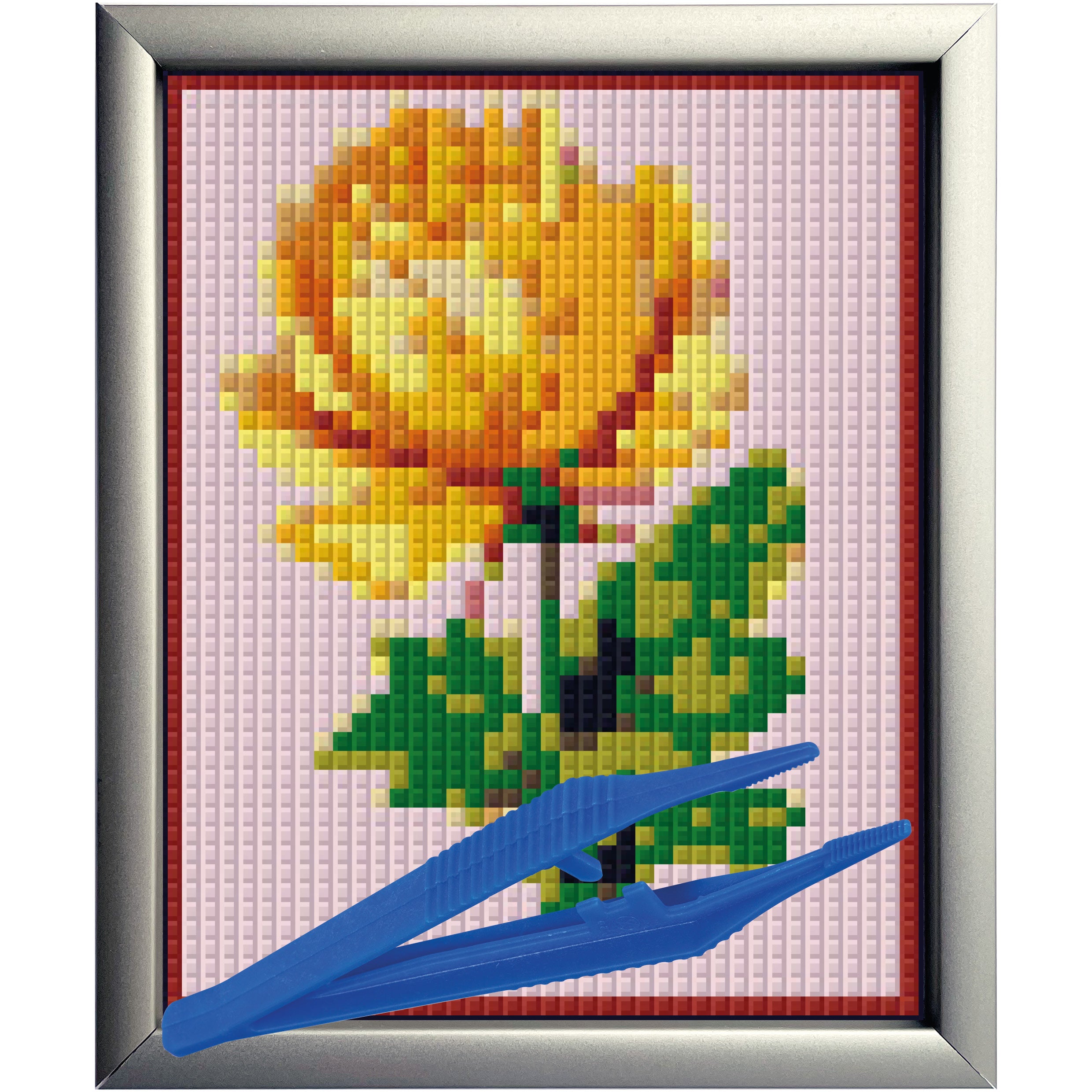 #Bilderrahmen_Aluminium silber #Pinzette_Kunststoffpinzette
