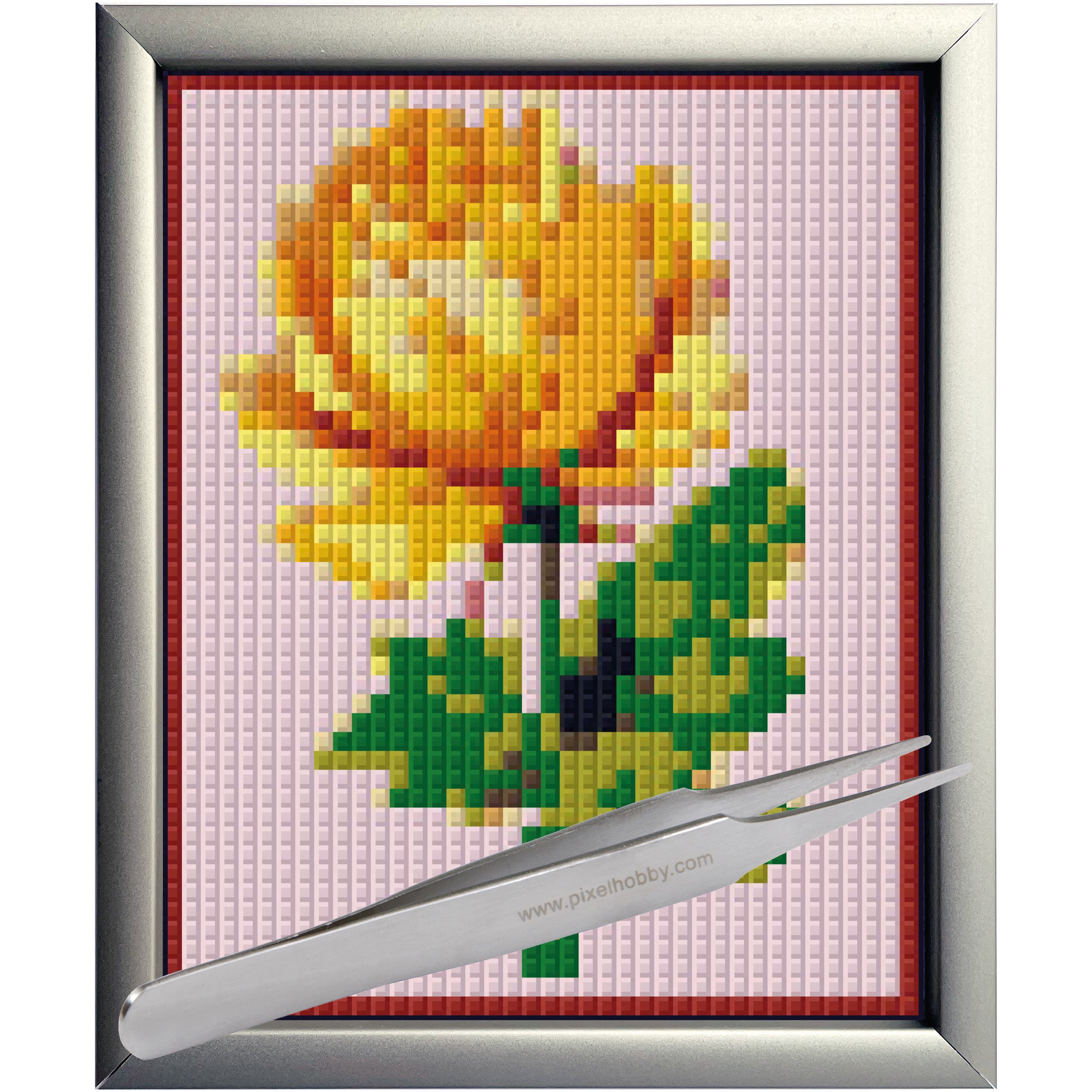 #Bilderrahmen_Aluminium silber #Pinzette_Pinzette gerade