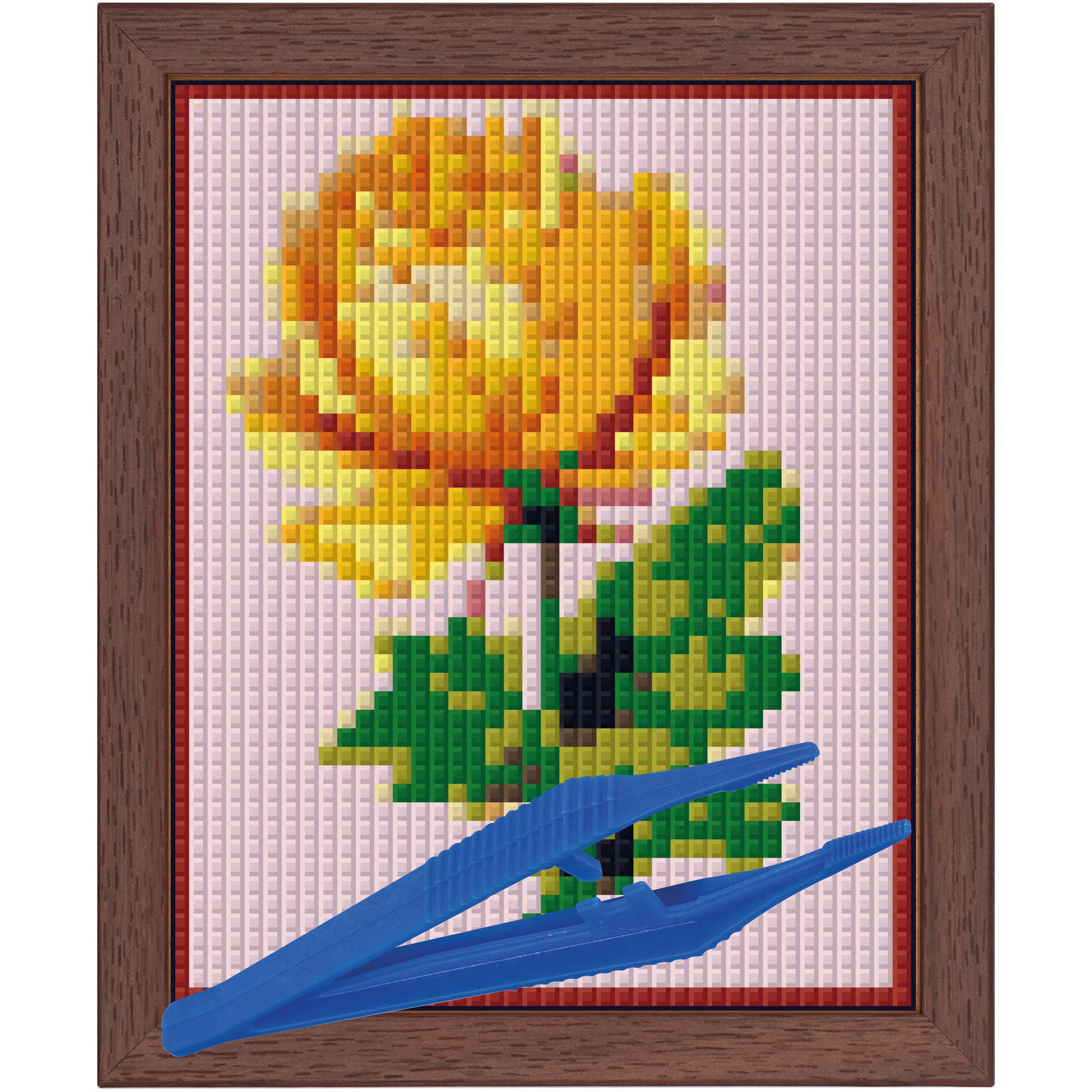 #Bilderrahmen_Walnuss #Pinzette_Kunststoffpinzette
