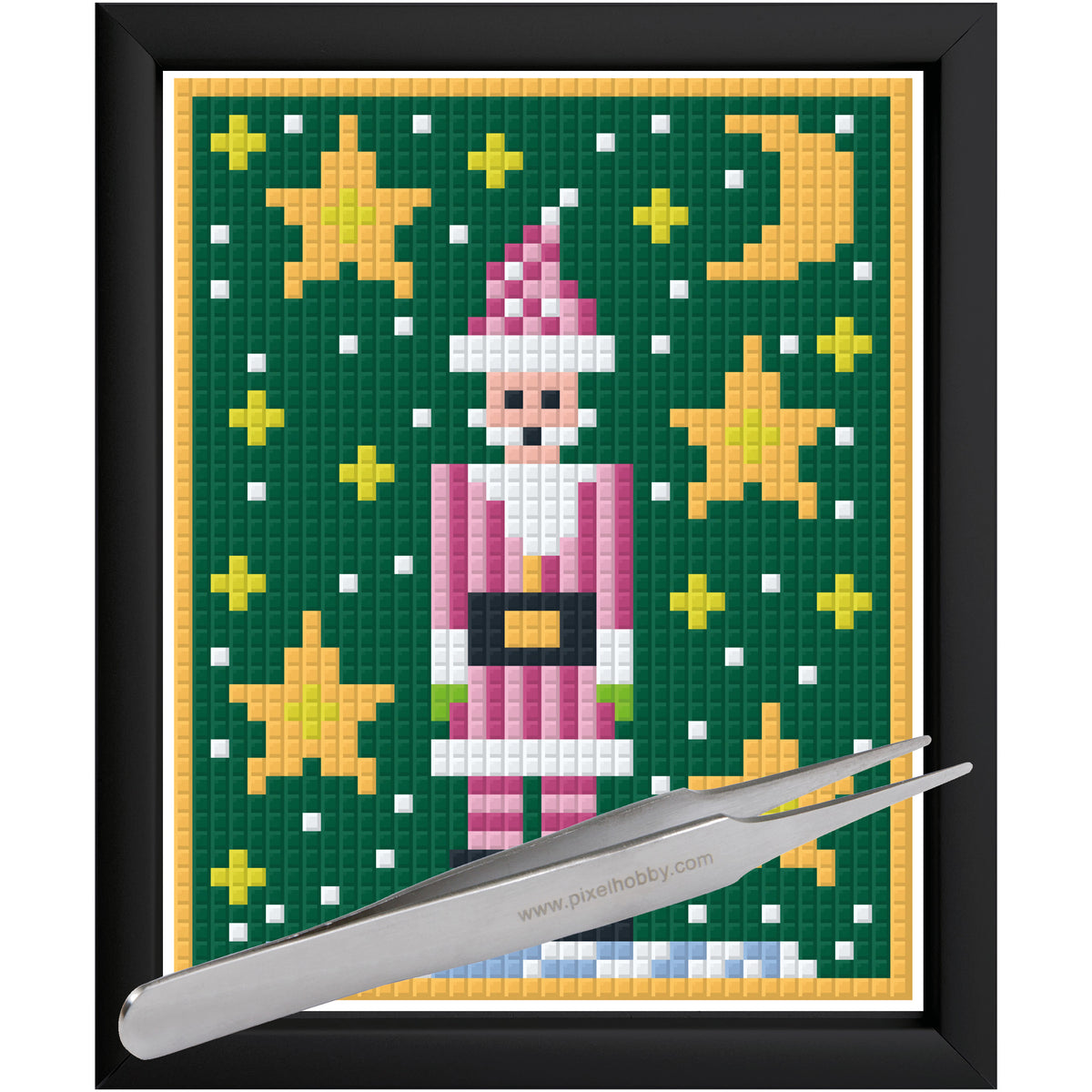 #Bilderrahmen_Aluminium schwarz #Pinzette_Pinzette gerade