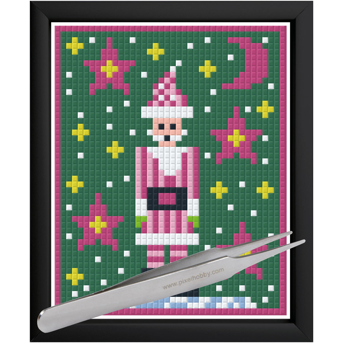 #Bilderrahmen_Aluminium schwarz #Pinzette_Pinzette gerade