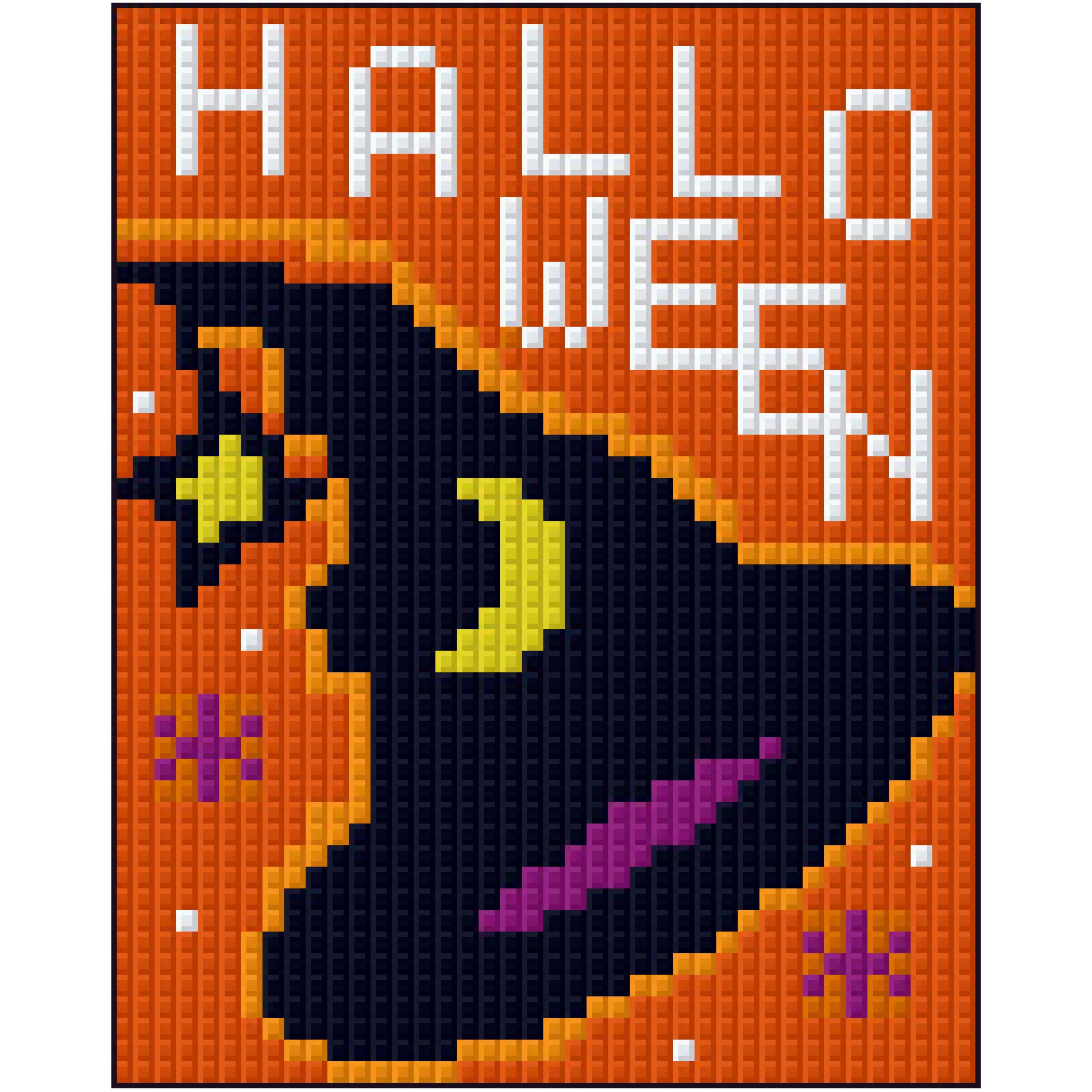 Pixelhobby Klassik Set - Halloween Hat