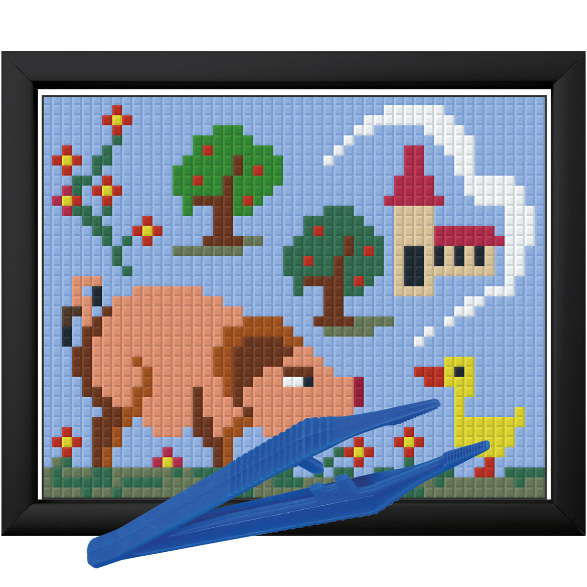 #Bilderrahmen_Aluminium schwarz #Pinzette_Kunststoffpinzette