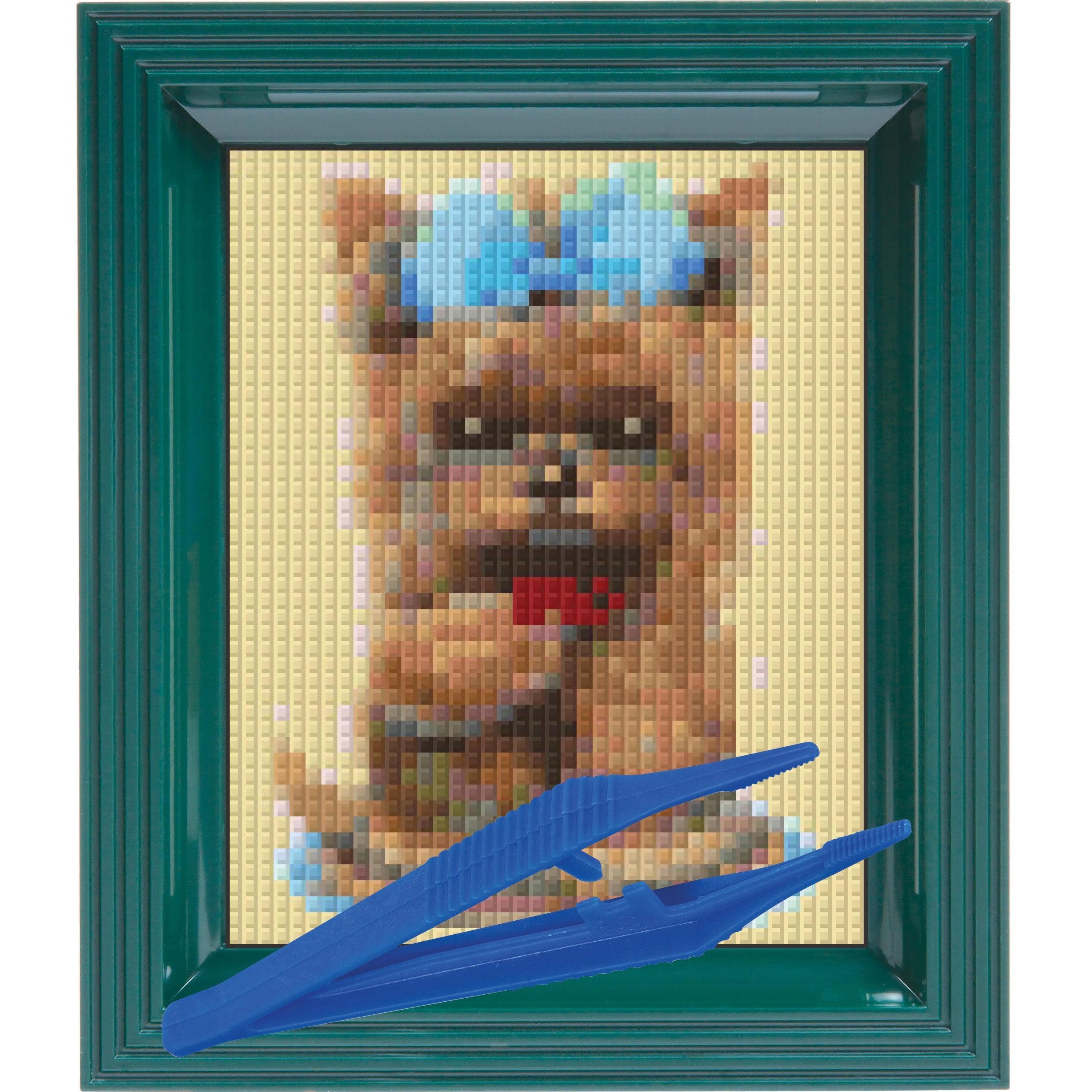 #Bilderrahmen_moosgrün #Pinzette_Kunststoffpinzette
