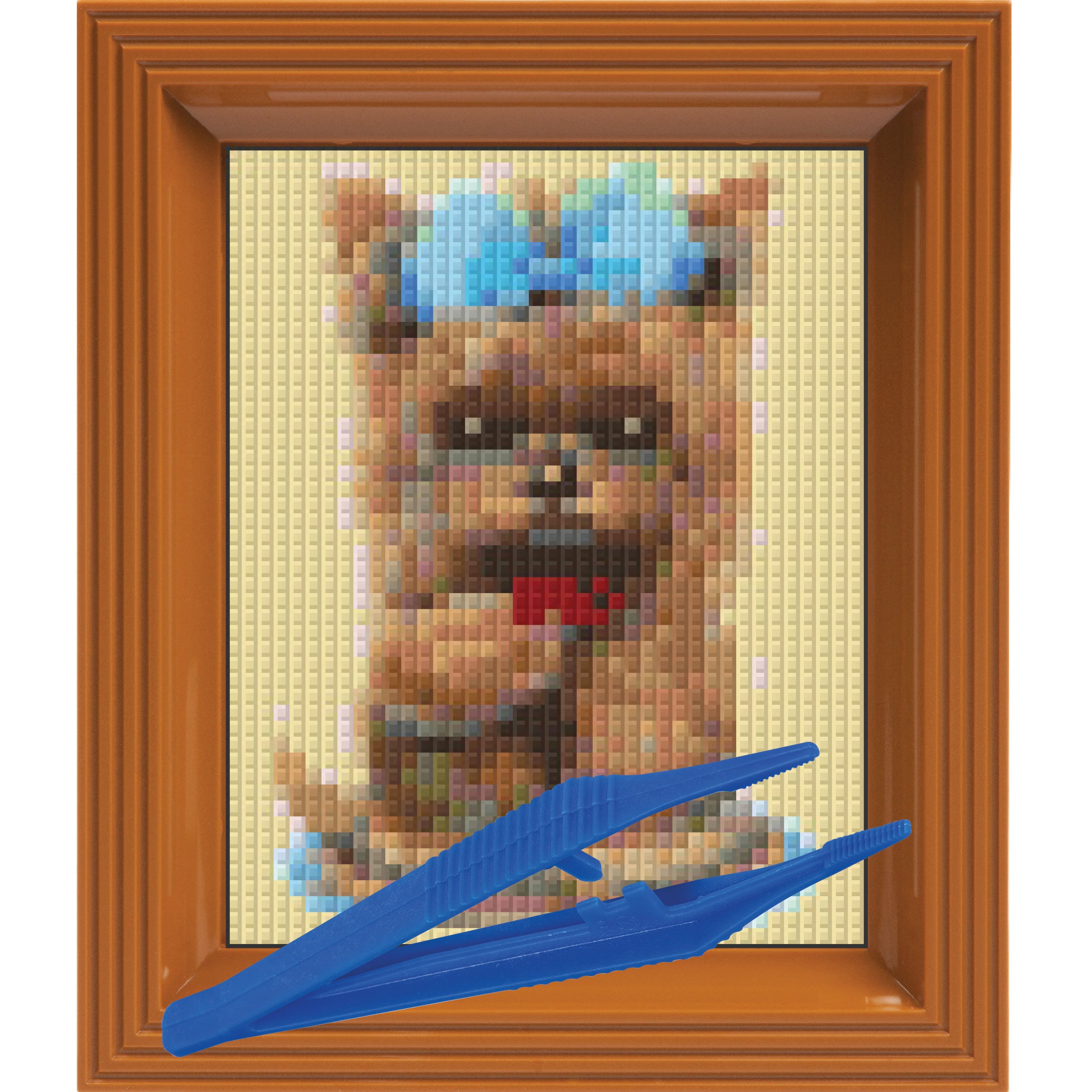 #Bilderrahmen_braun #Pinzette_Kunststoffpinzette