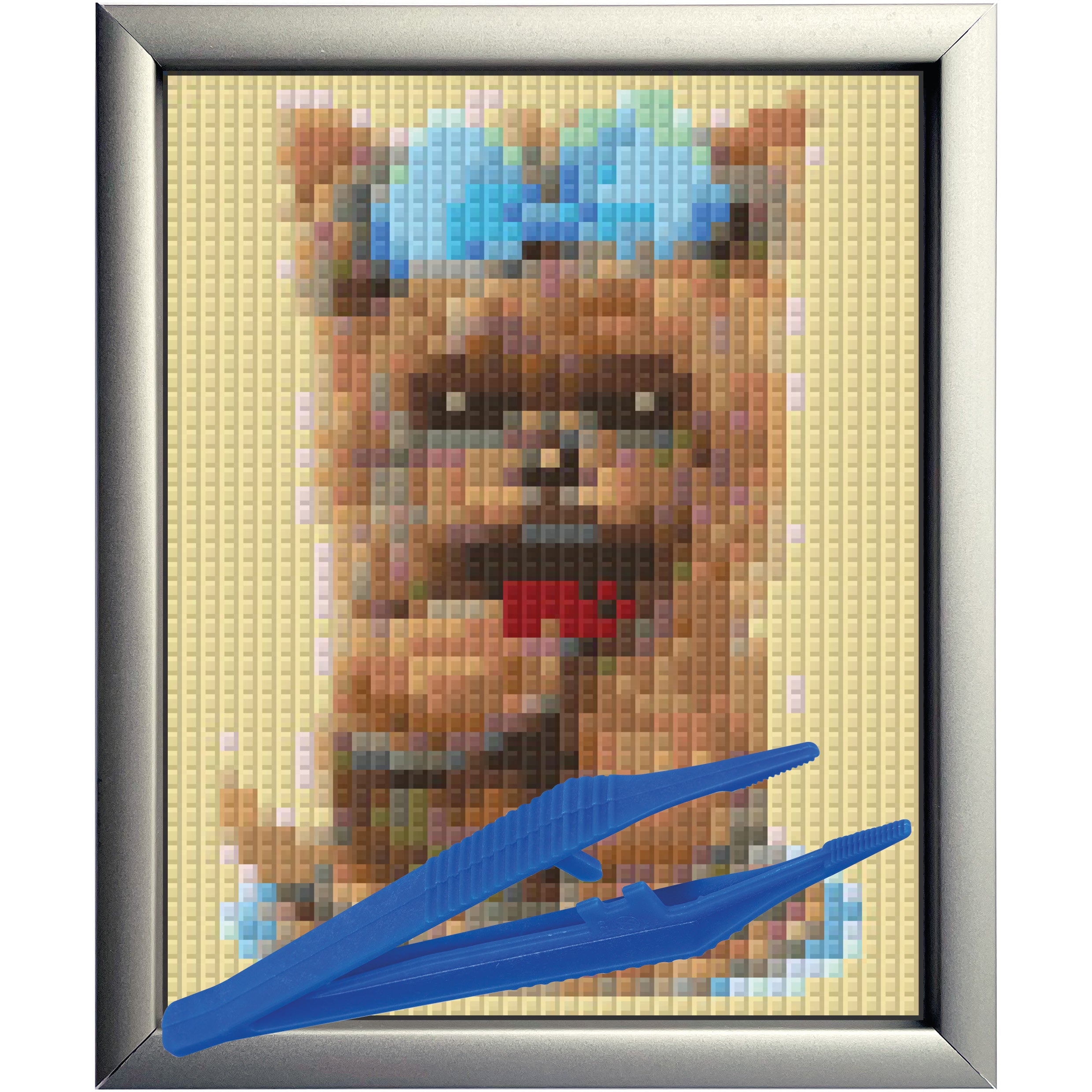 #Bilderrahmen_Aluminium silber #Pinzette_Kunststoffpinzette