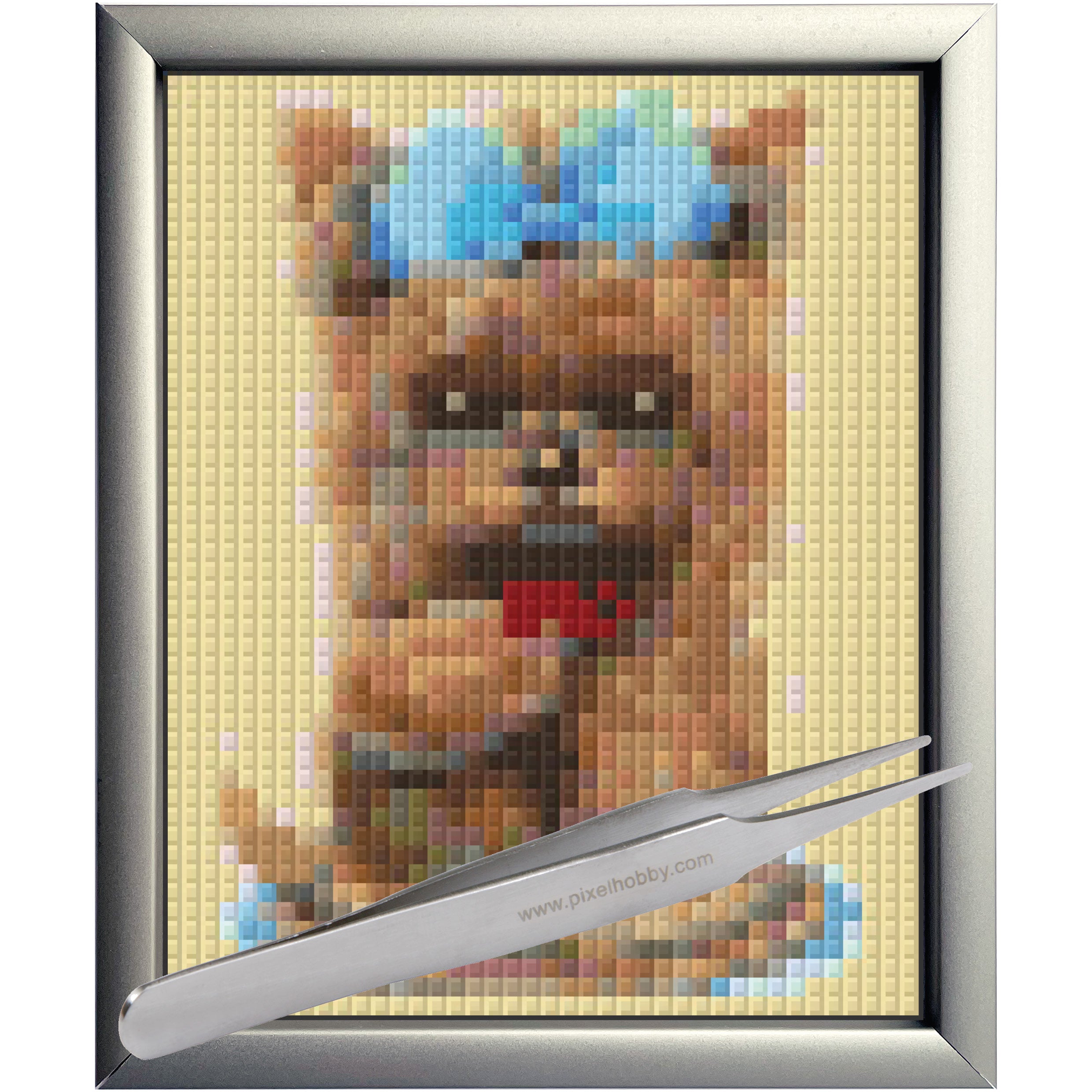 #Bilderrahmen_Aluminium silber #Pinzette_Pinzette gerade