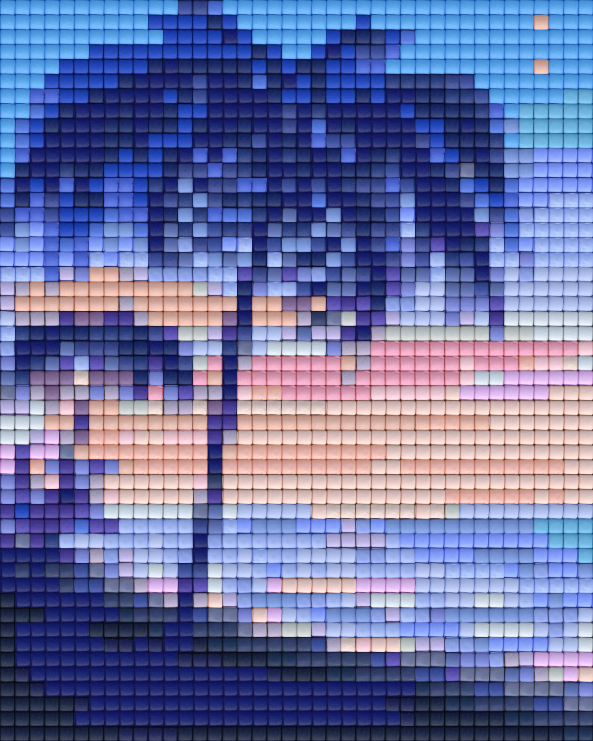 Pixelhobby Klassik Vorlage - Palmen