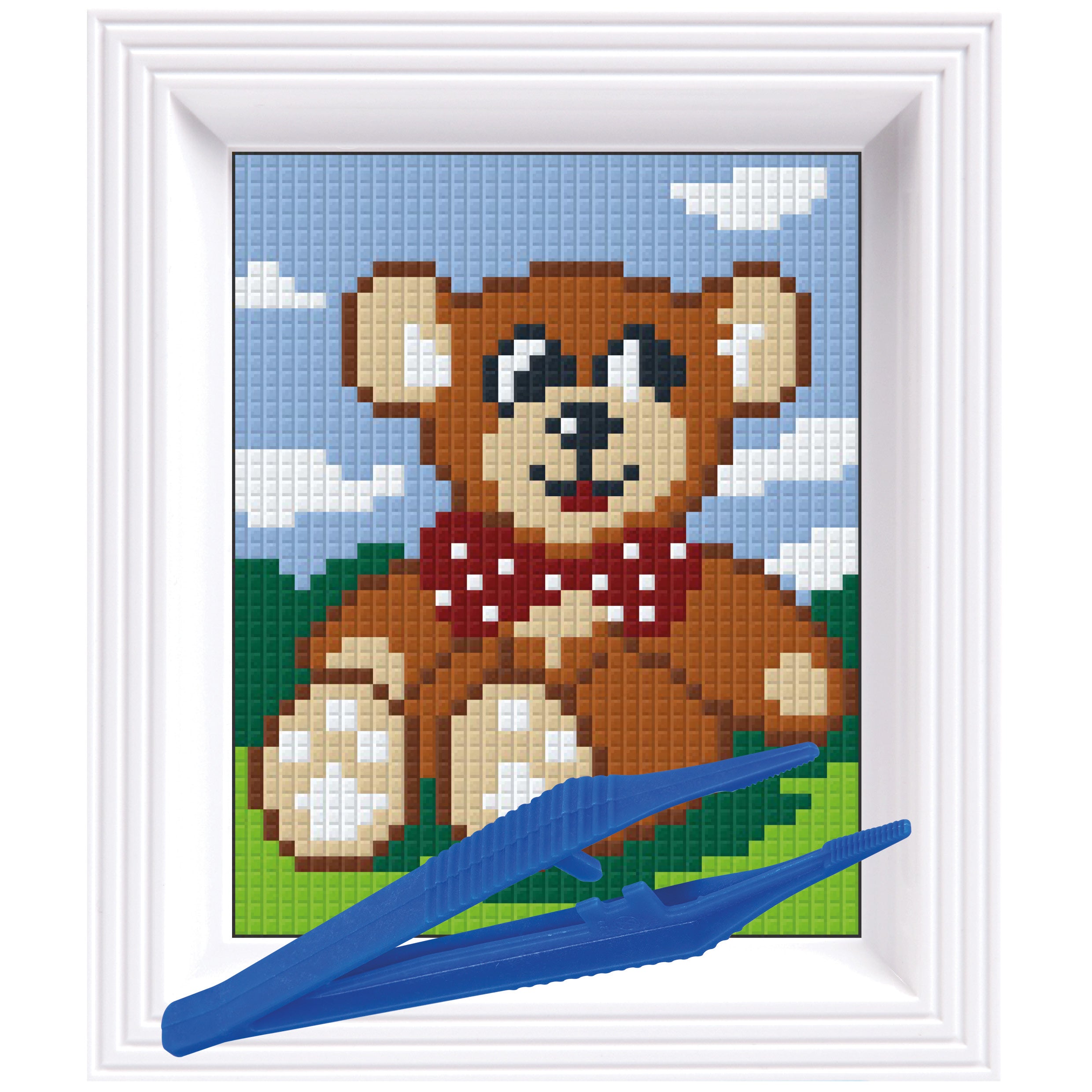 #Bilderrahmen_weiß #Pinzette_Kunststoffpinzette